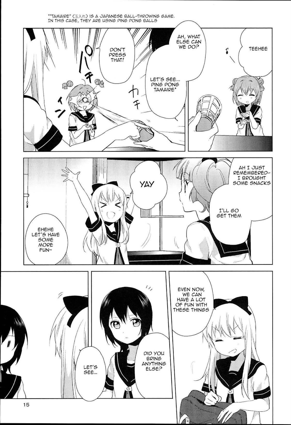 Yuru Yuri Chapter 52.1 - Page 16 in English