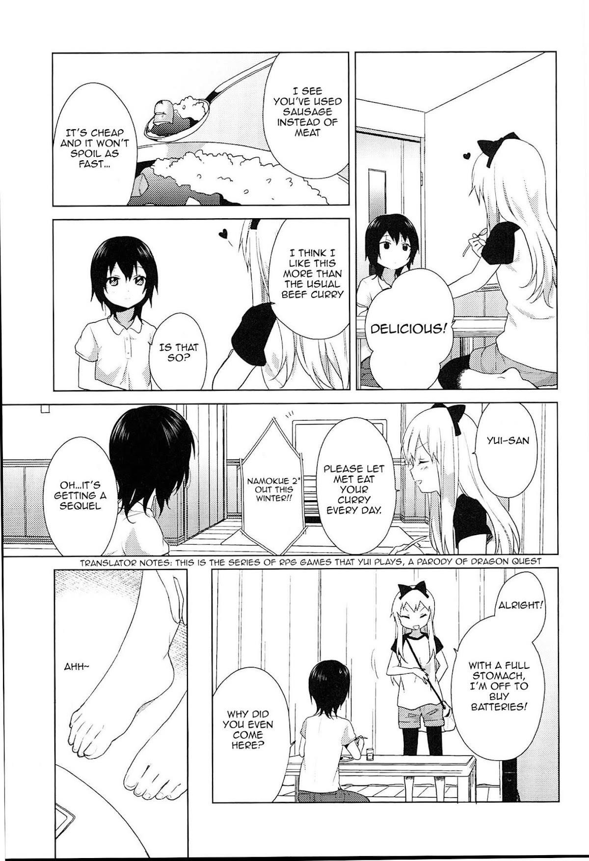 Yuru Yuri Chapter 52.11 - Page 5 in English