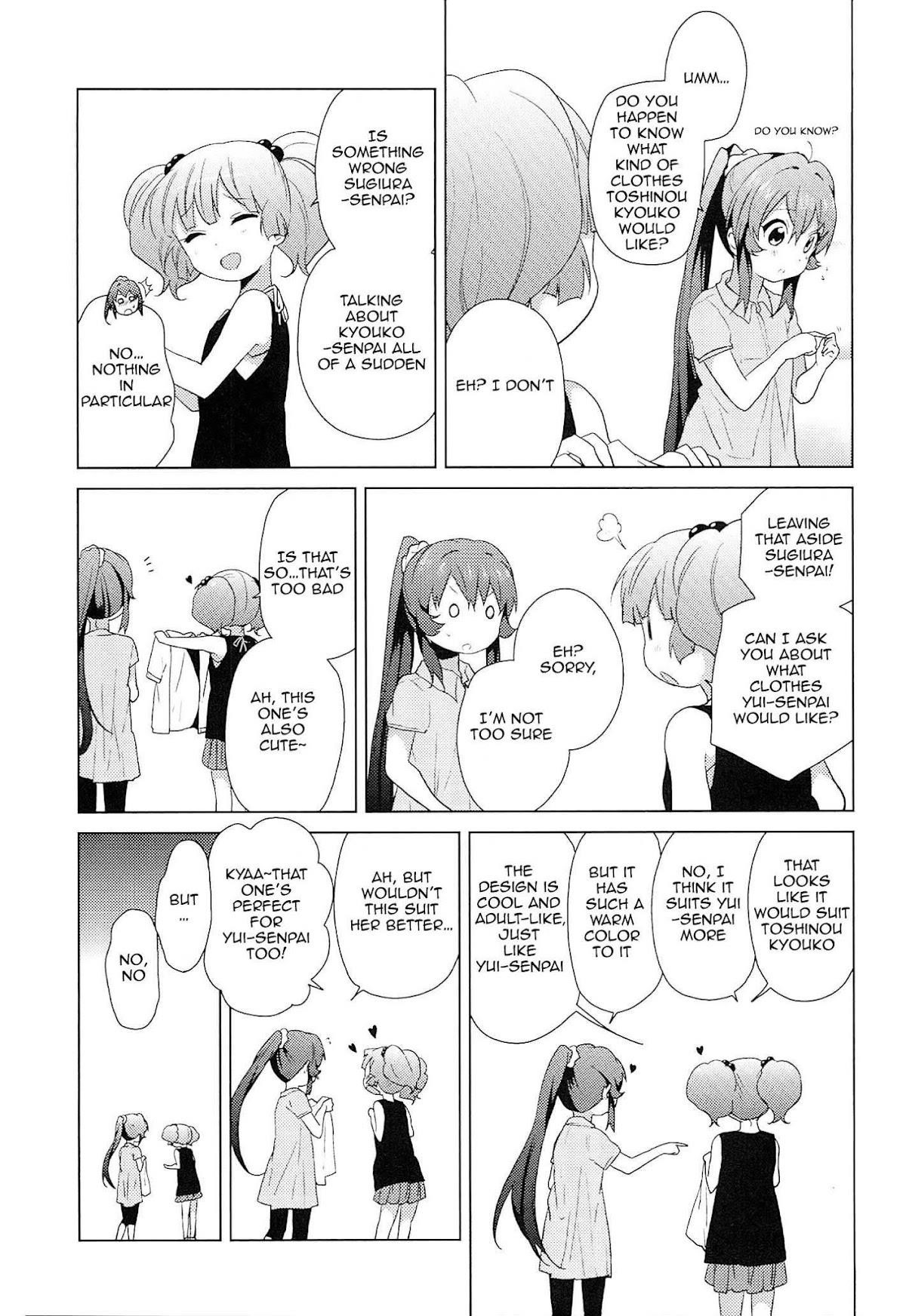 Yuru Yuri Chapter 52.17 - Page 5 in English