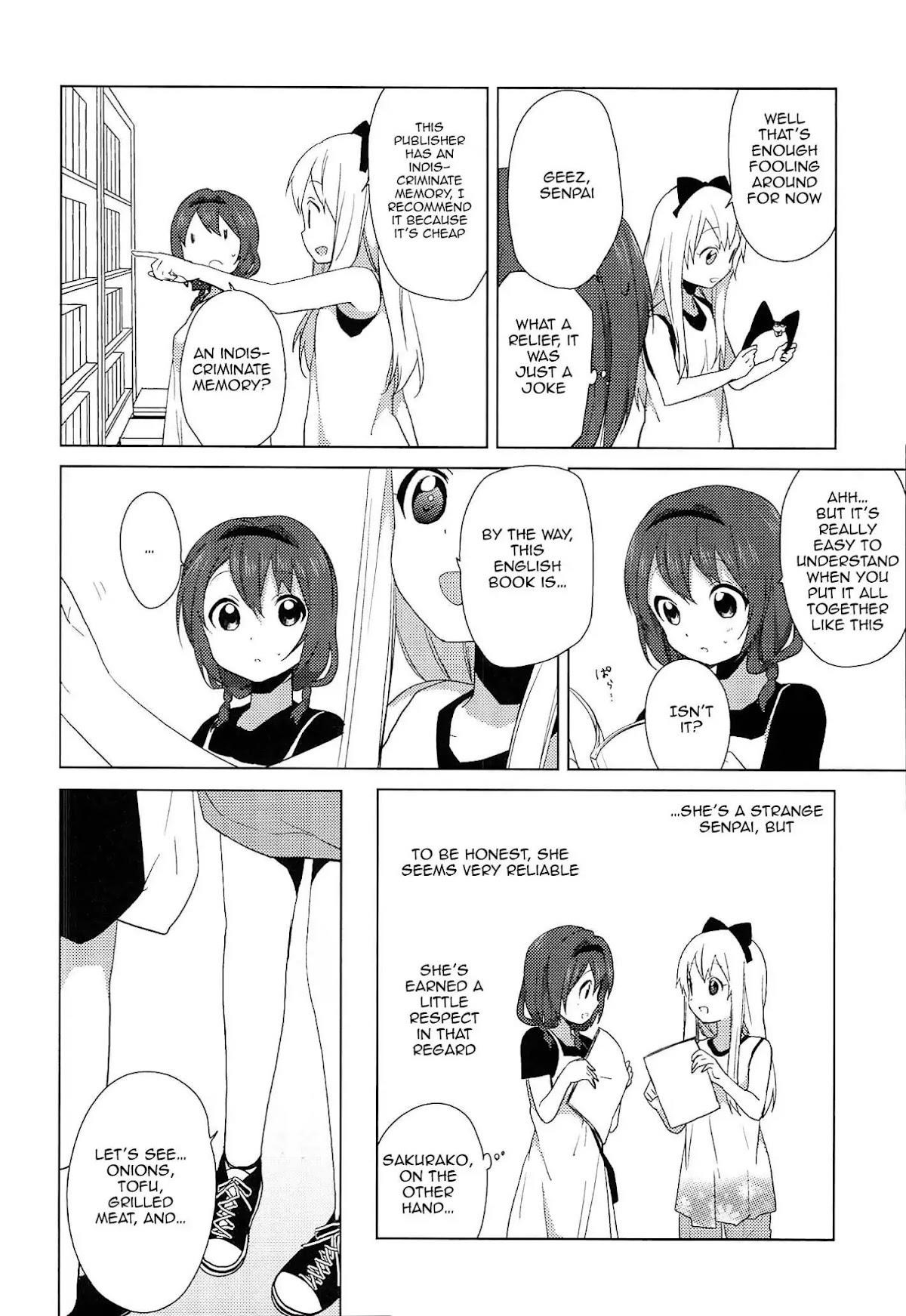 Yuru Yuri Chapter 52.8 - Page 8 in English