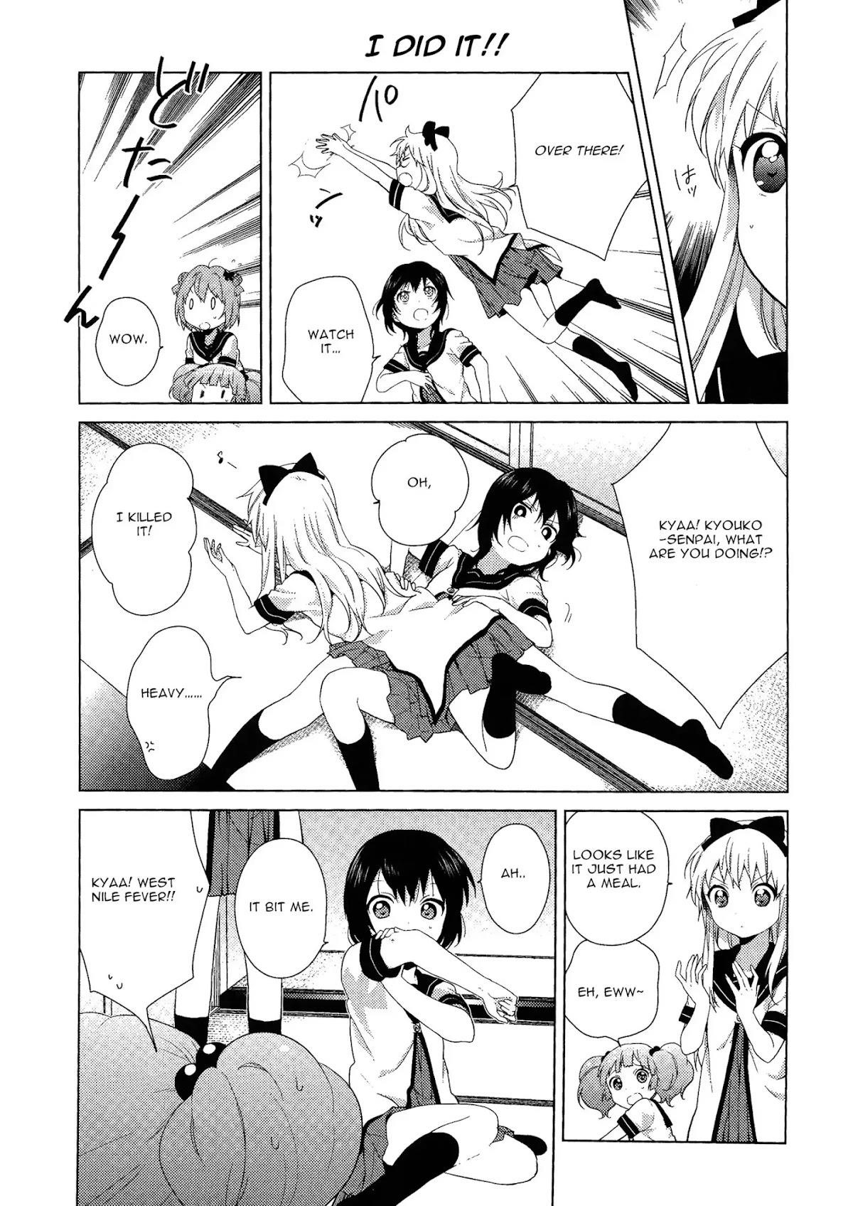 Yuru Yuri Chapter 52.9 - Page 12 in English