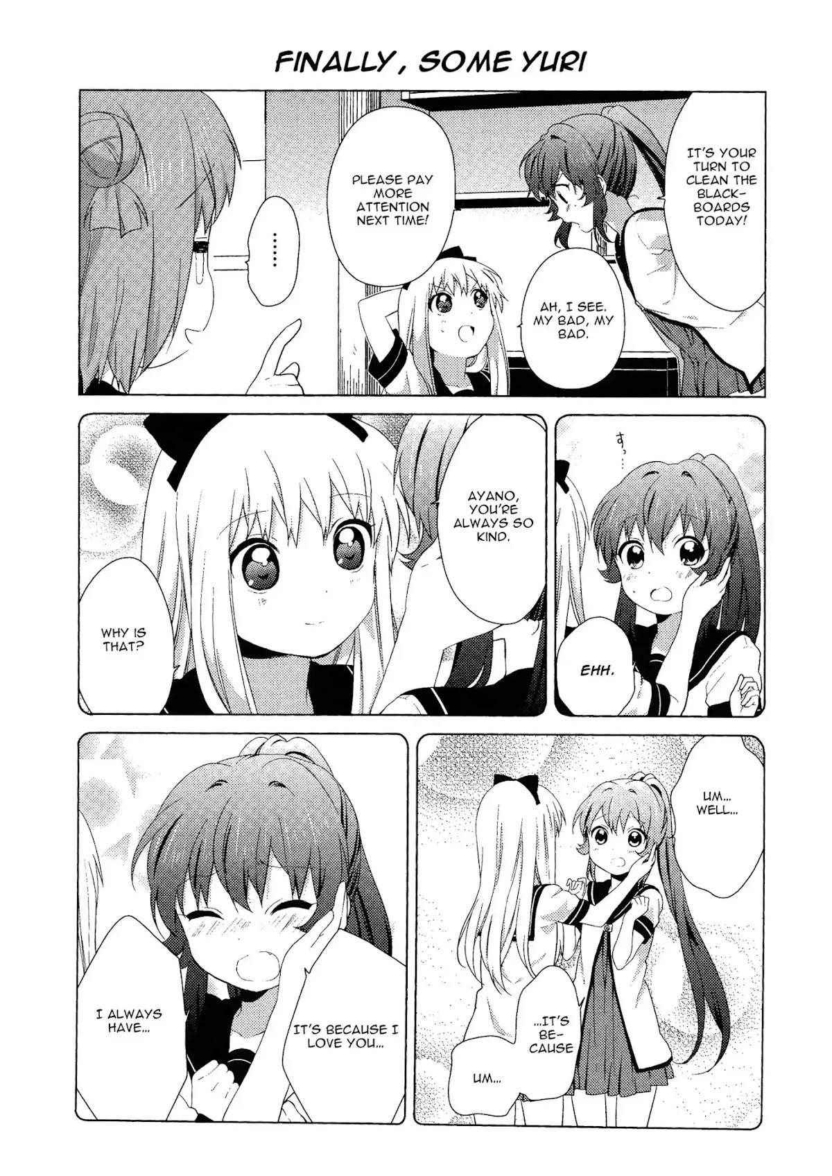 Yuru Yuri Chapter 52.9 - Page 14 in English