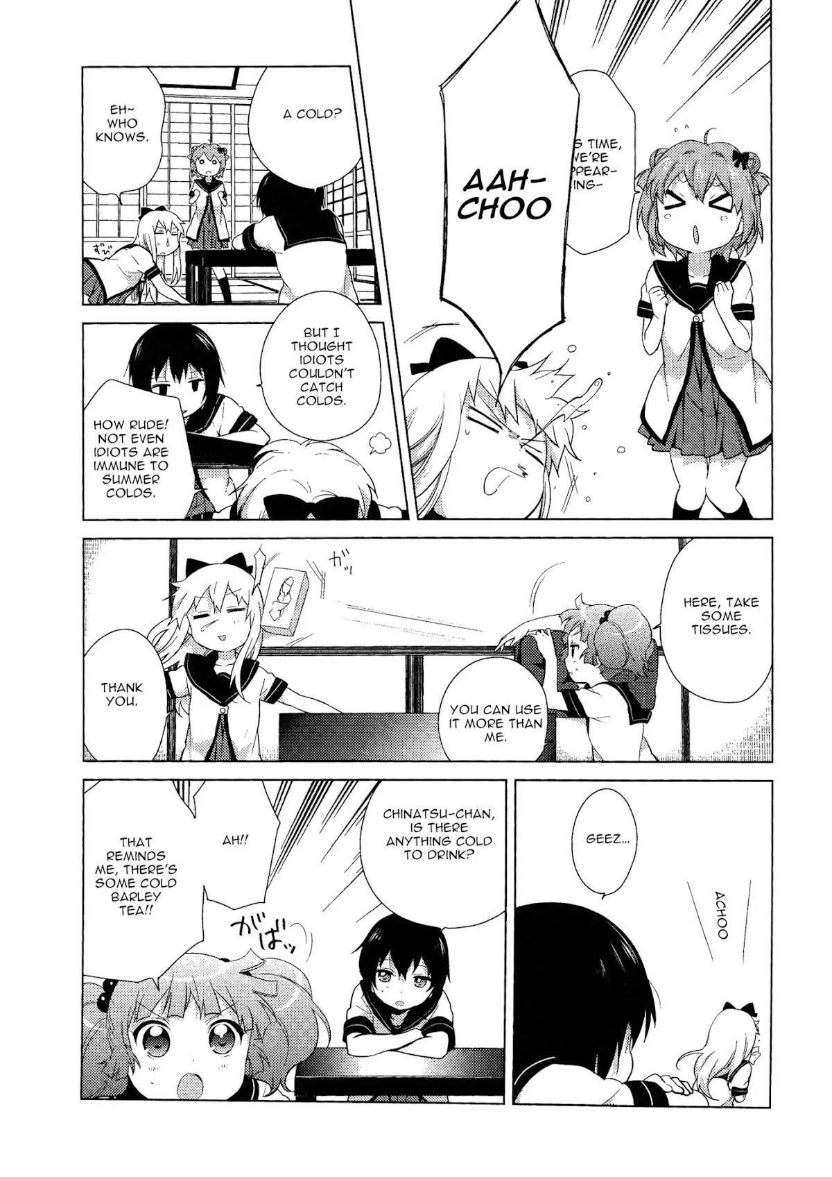Yuru Yuri Chapter 52.9 - Page 8 in English