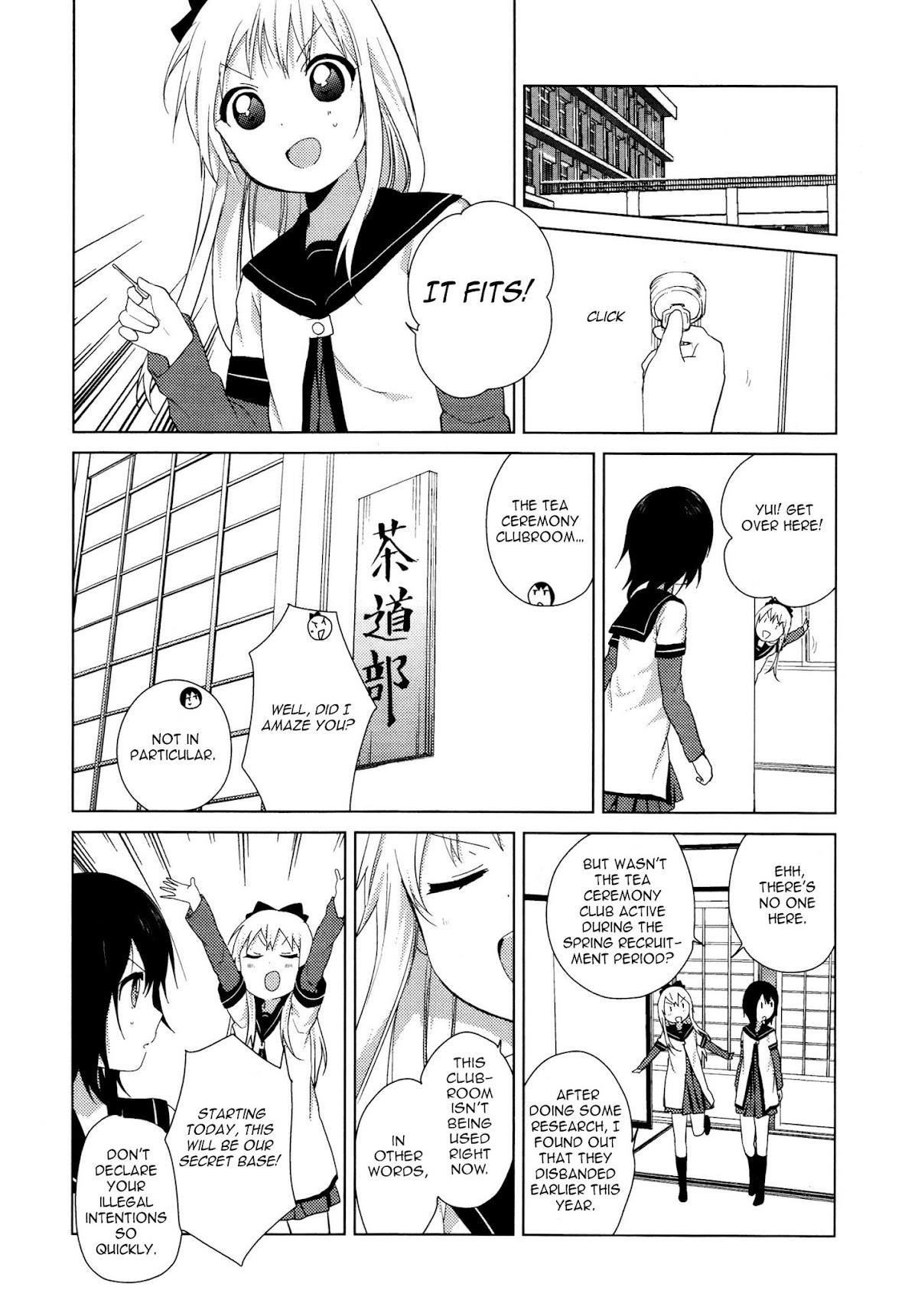 Yuru Yuri Chapter 61.2 - Page 4 in English