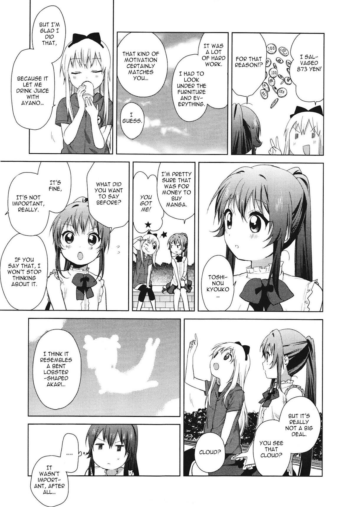 Yuru Yuri Chapter 61.4 - Page 9 in English