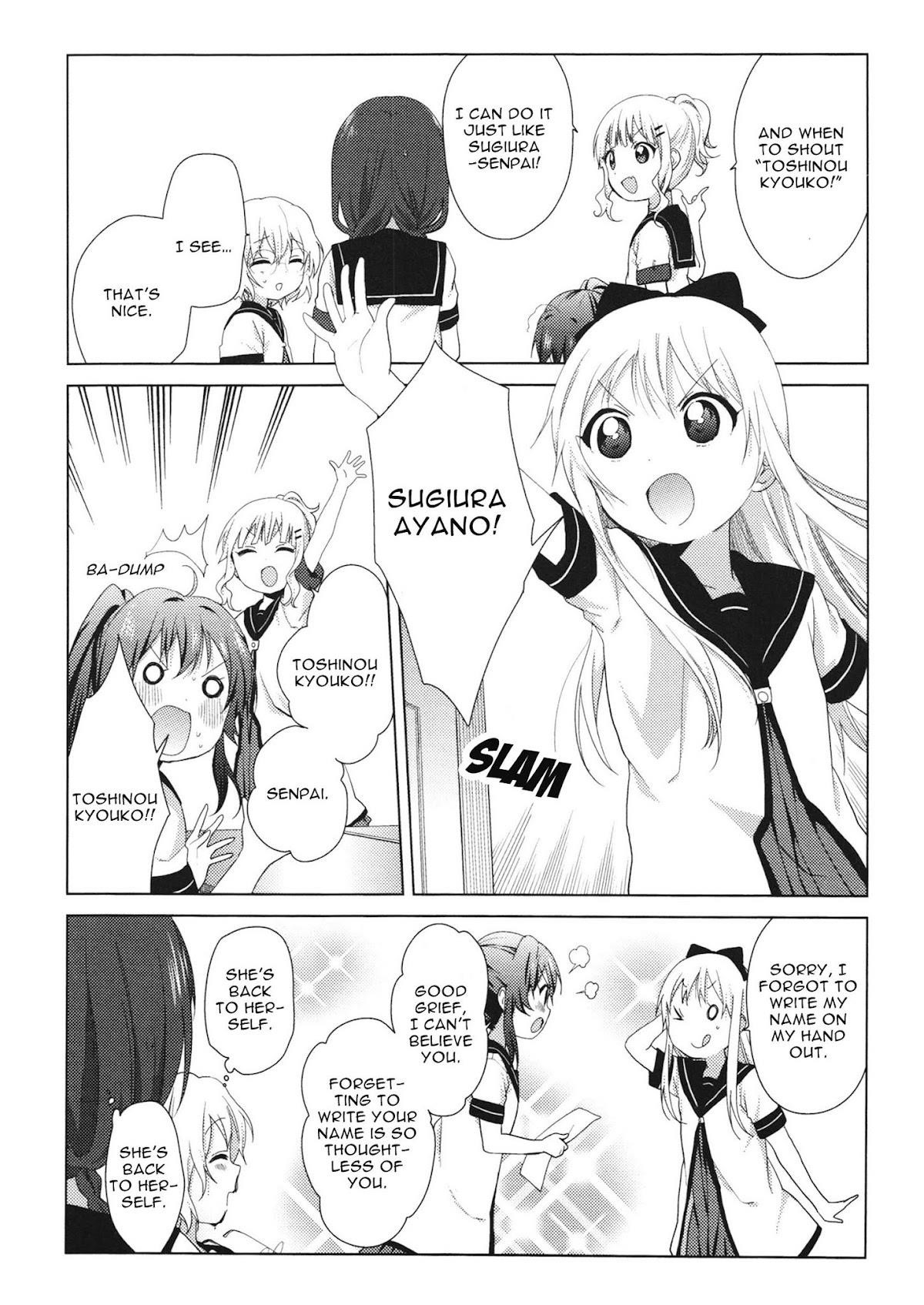 Yuru Yuri Chapter 61.5 - Page 12 in English