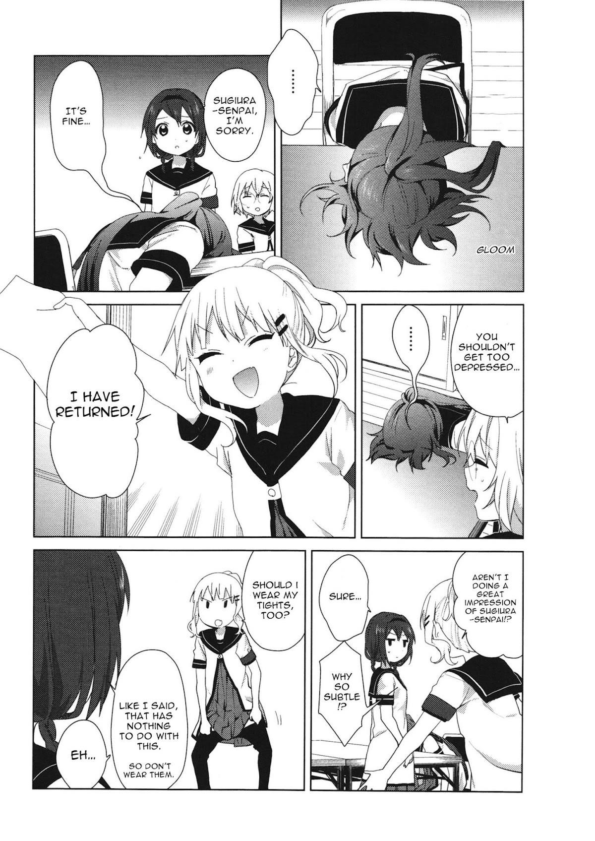 Yuru Yuri Chapter 61.5 - Page 8 in English