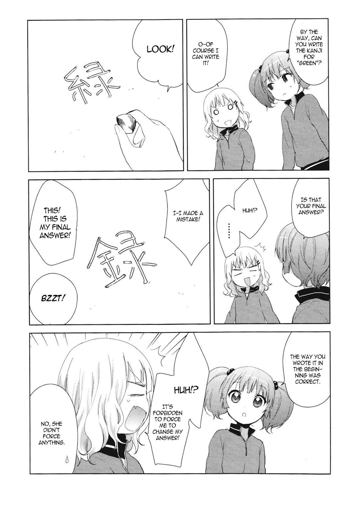 Yuru Yuri Chapter 61.6 - Page 11 in English