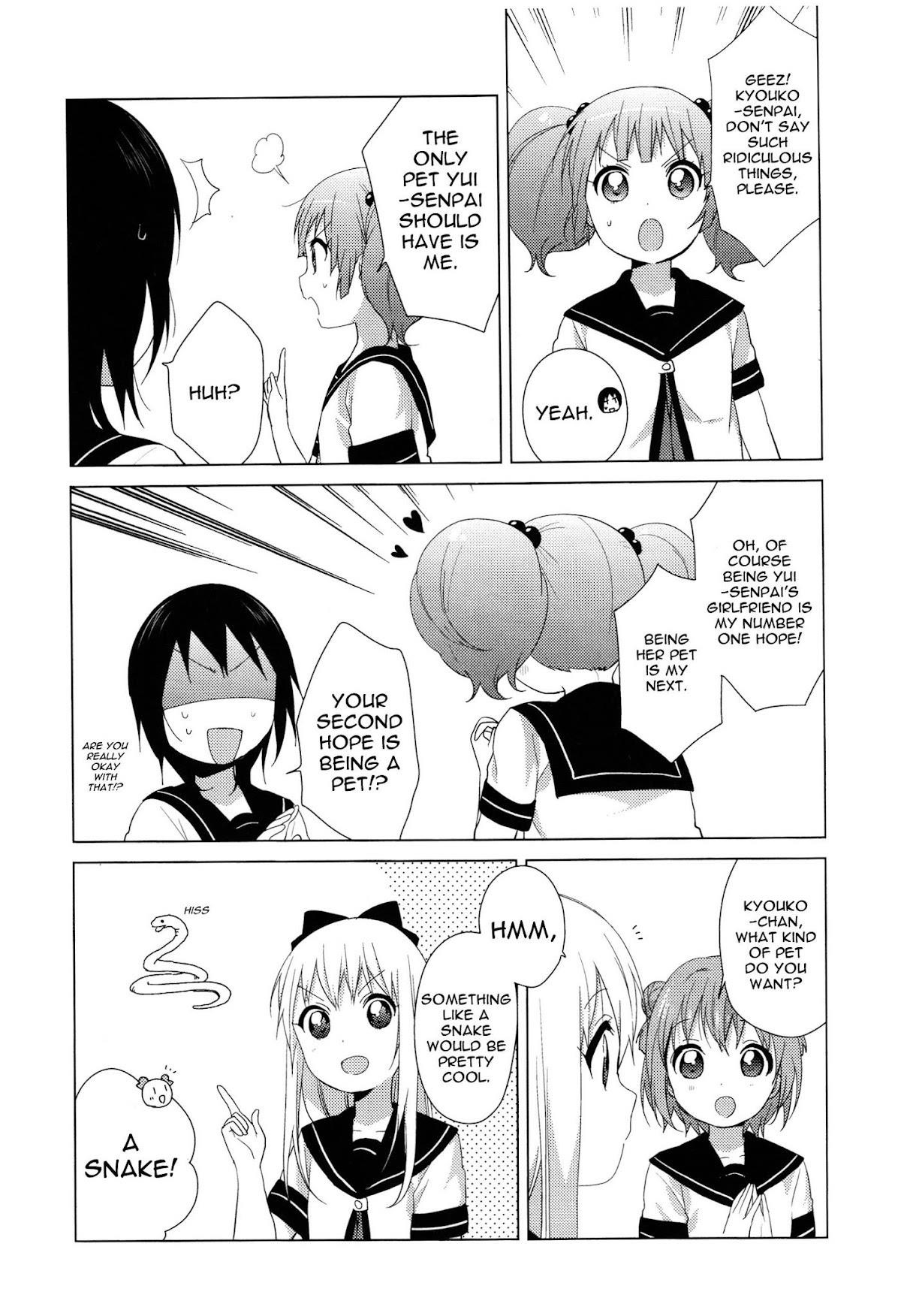 Yuru Yuri Chapter 61.7 - Page 4 in English