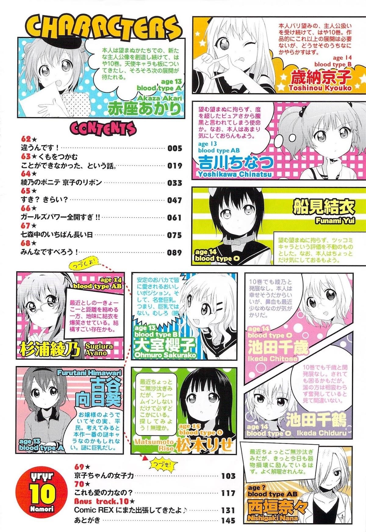 Yuru Yuri Chapter 62 - Page 7 in English