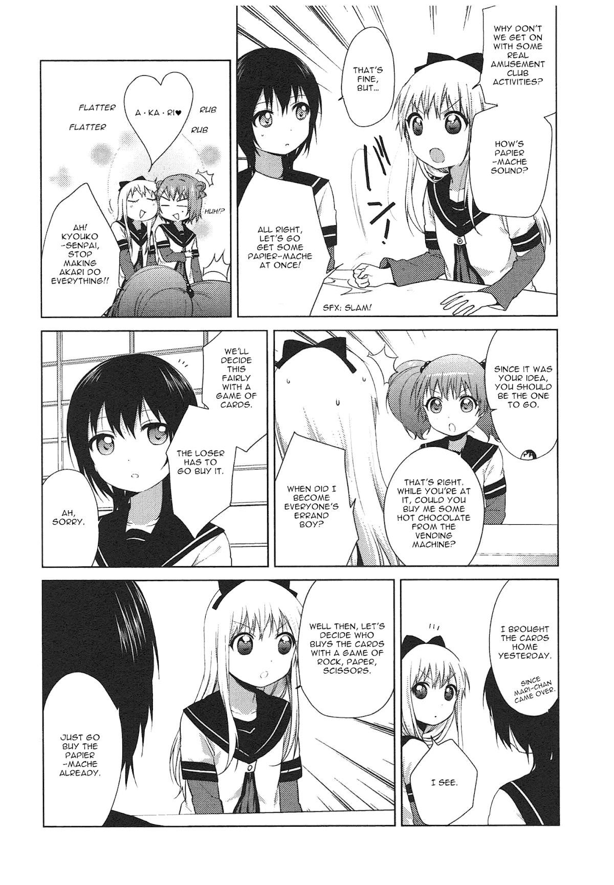 Yuru Yuri Chapter 70.1 - Page 4 in English