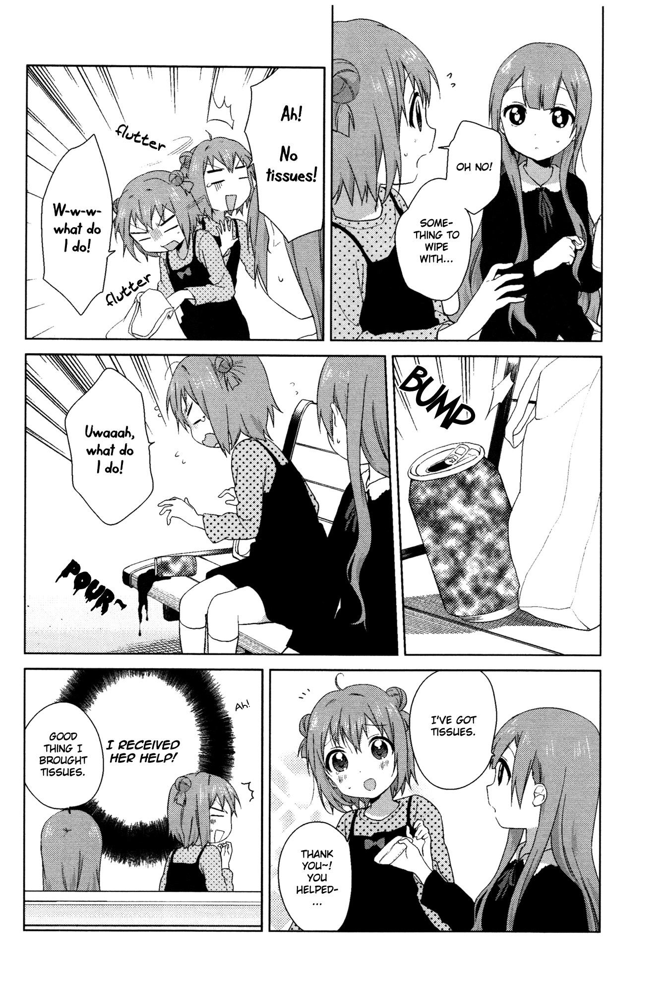 Yuru Yuri Chapter 70.4 - Page 8 in English