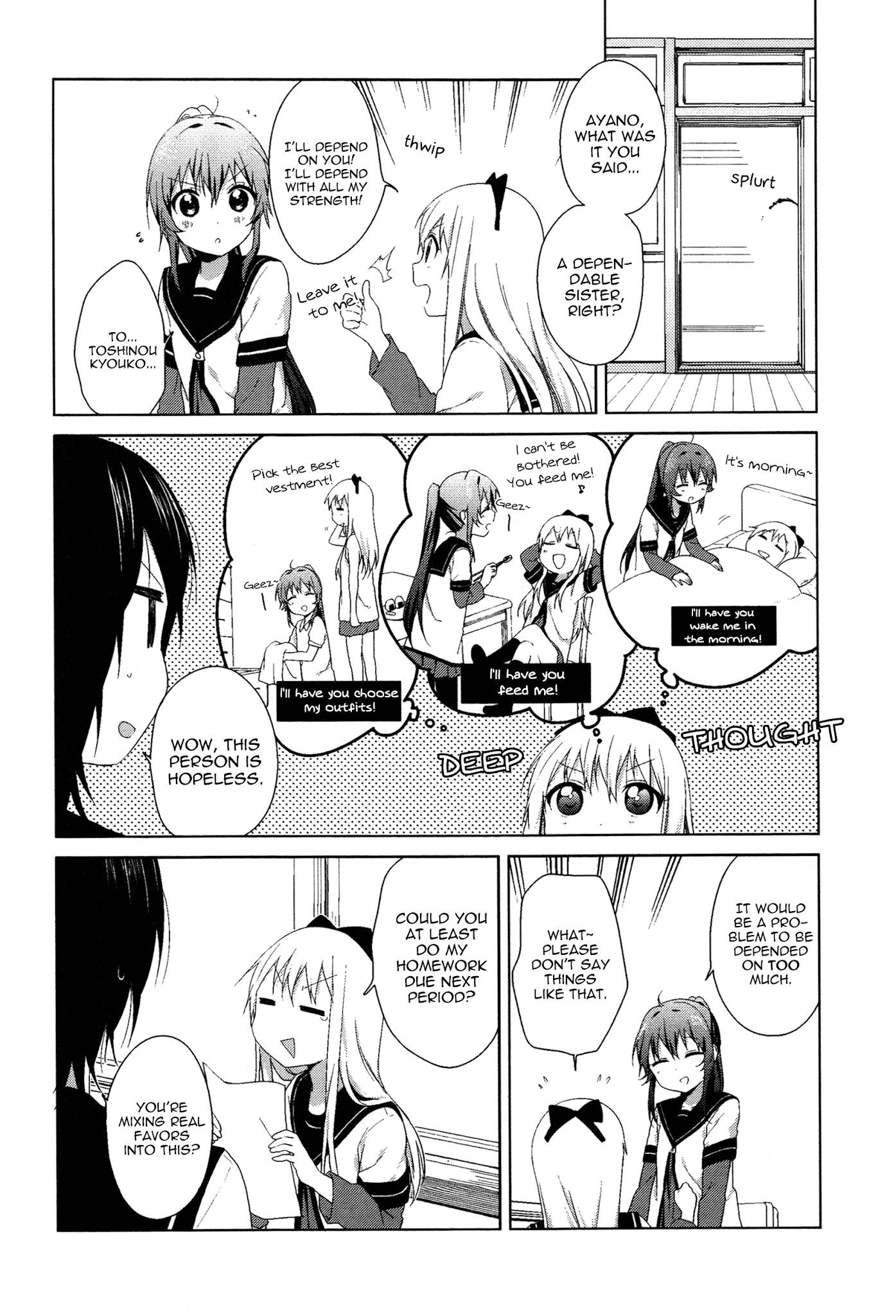 Yuru Yuri Chapter 70.5 - Page 8 in English
