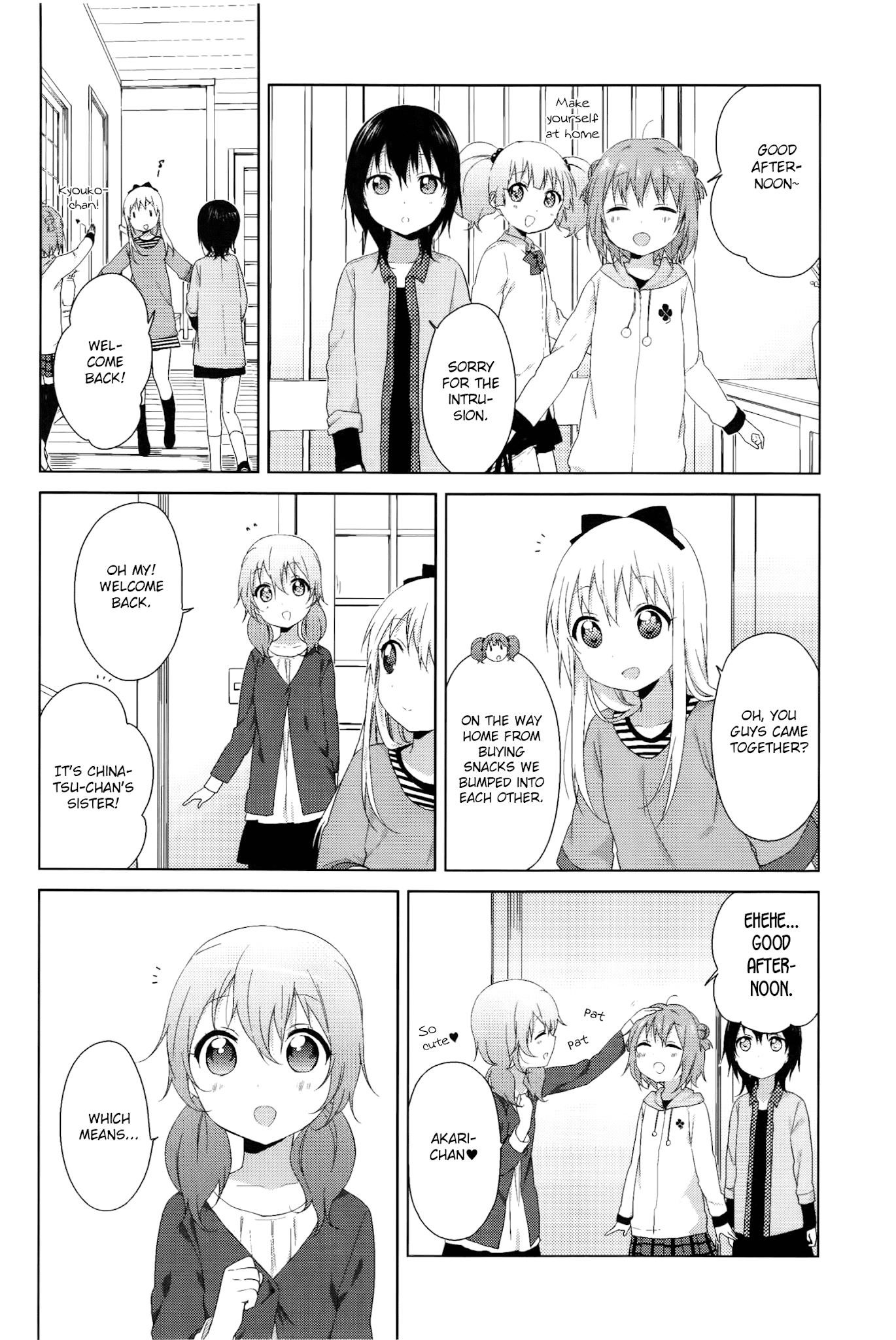 Yuru Yuri Chapter 70.8 - Page 10 in English