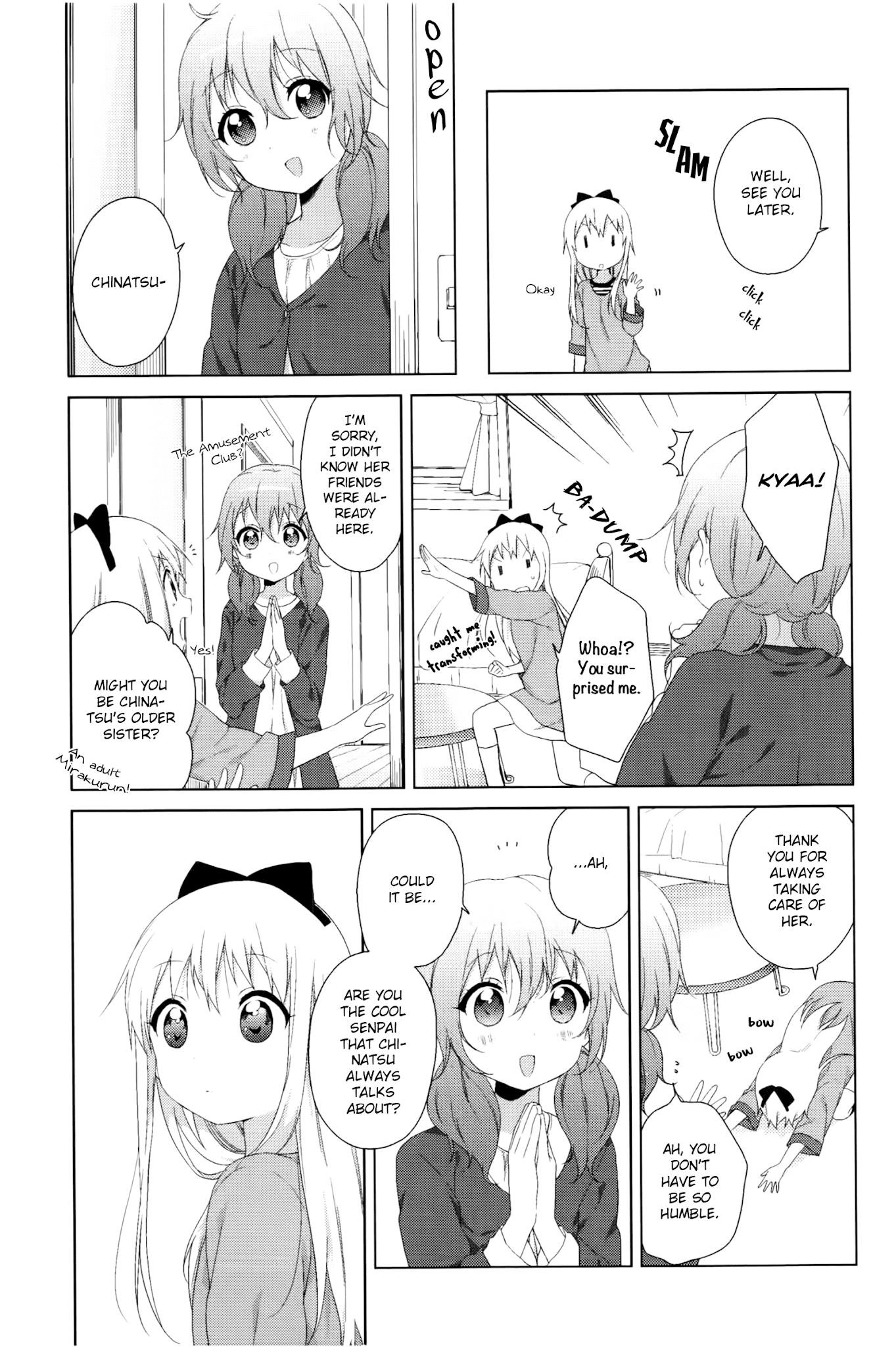Yuru Yuri Chapter 70.8 - Page 3 in English