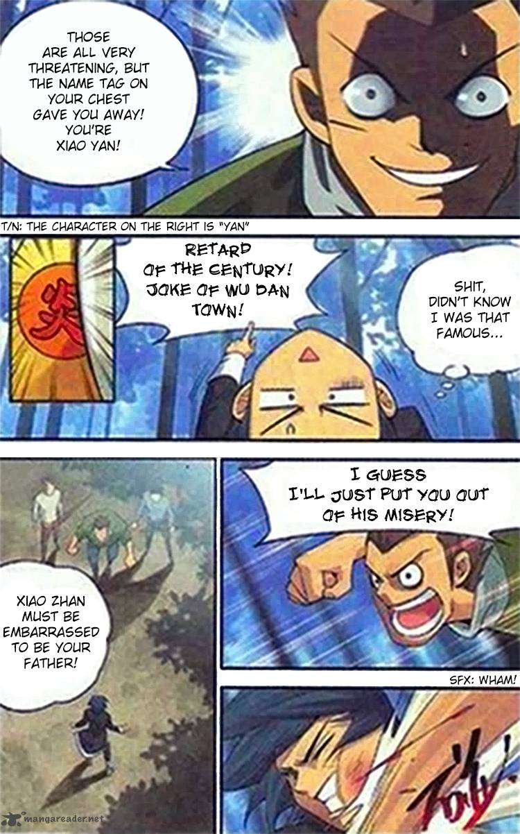 BATTLE THROUGH THE HEAVENS Chapter 1 - Page 10 in English