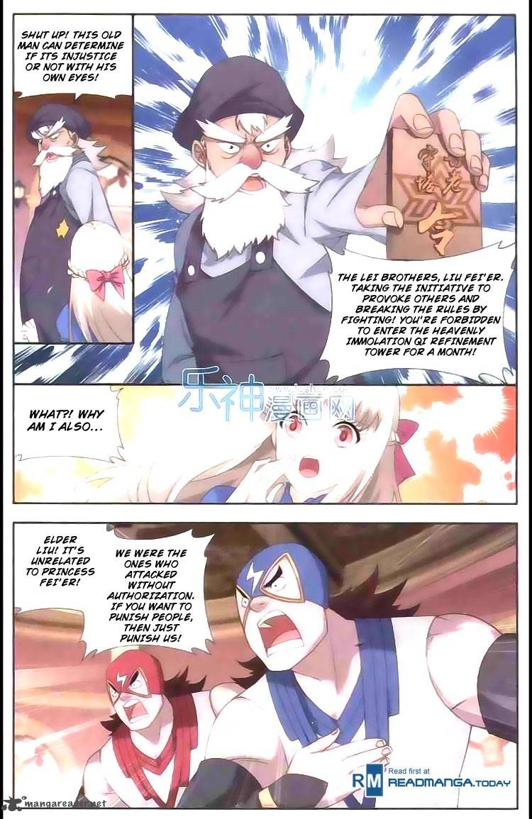 BATTLE THROUGH THE HEAVENS Chapter 128 - Page 5 in English