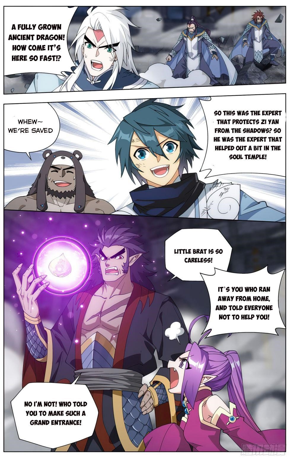 BATTLE THROUGH THE HEAVENS Chapter 320 - Page 12 in English