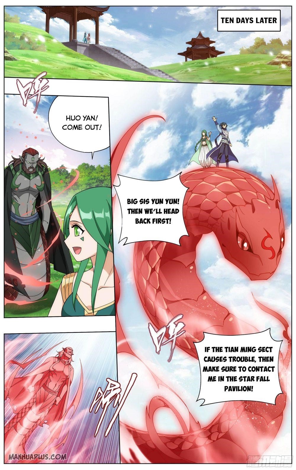 BATTLE THROUGH THE HEAVENS Chapter 329 - Page 13 in English