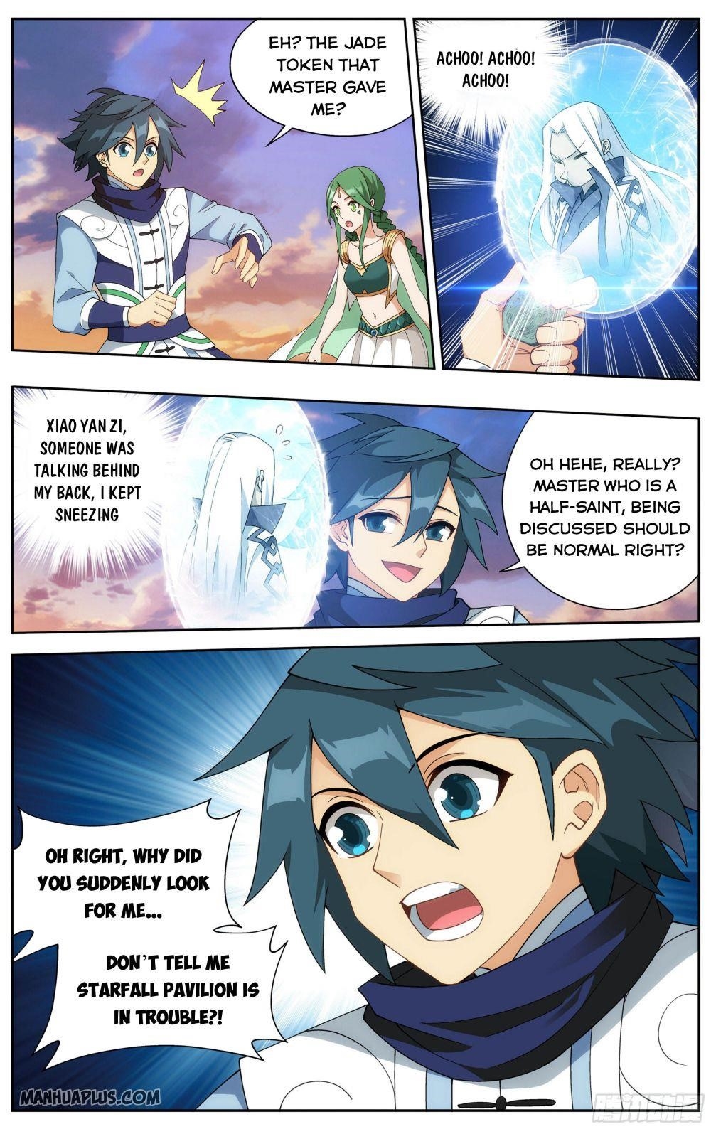 BATTLE THROUGH THE HEAVENS Chapter 329 - Page 5 in English