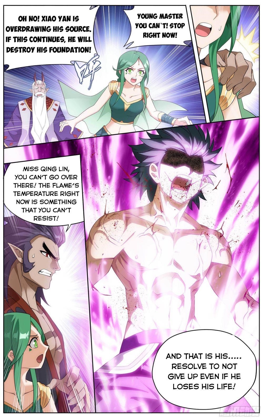BATTLE THROUGH THE HEAVENS Chapter 332 - Page 9 in English