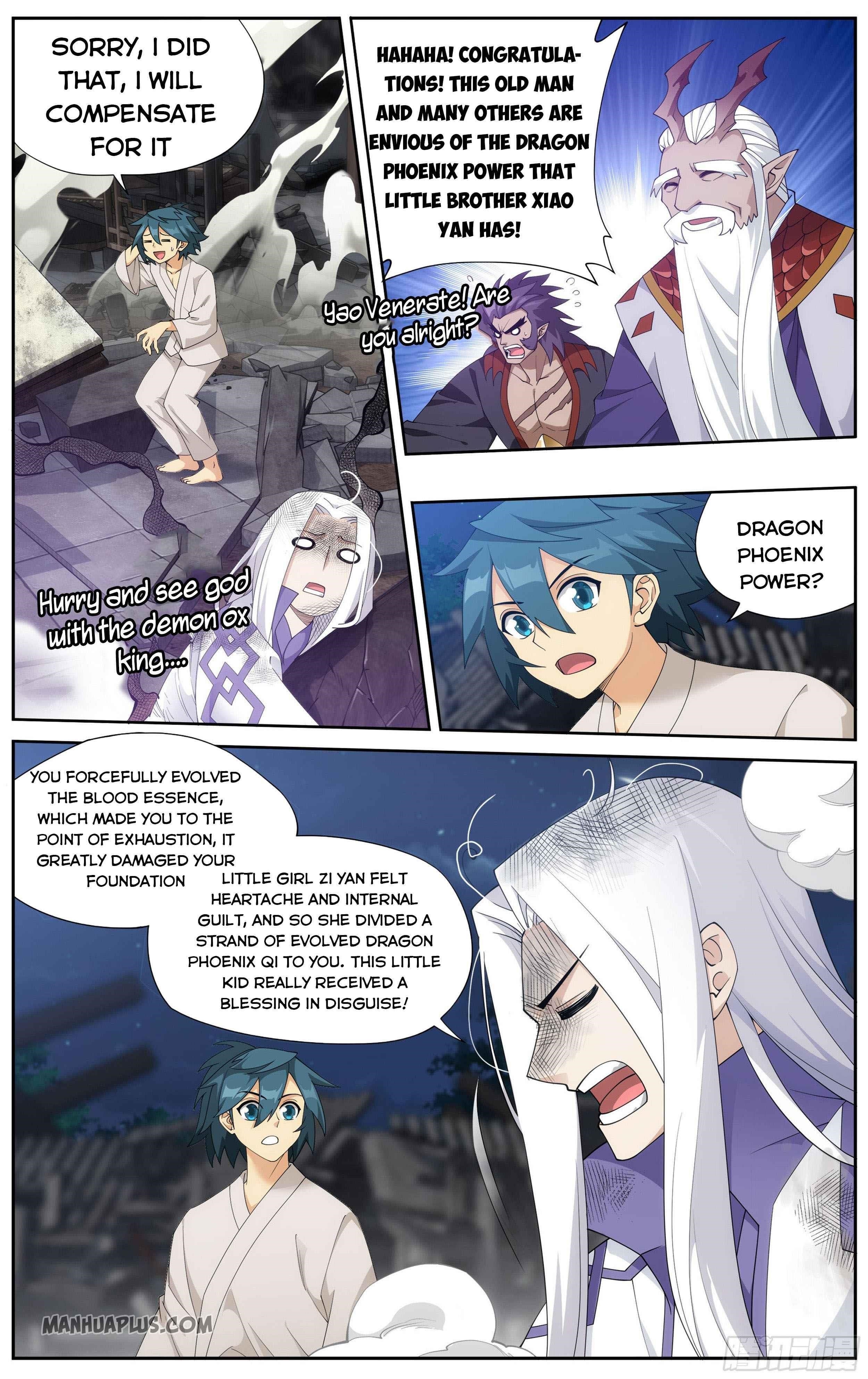 BATTLE THROUGH THE HEAVENS Chapter 334 - Page 8 in English
