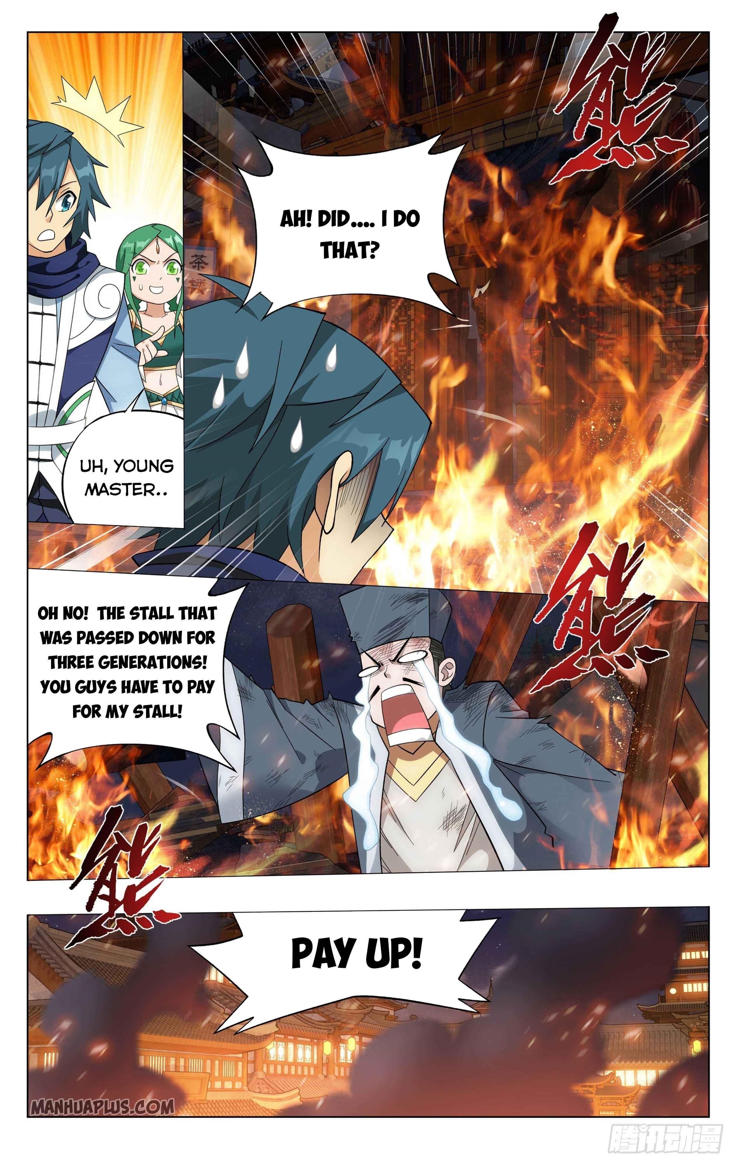BATTLE THROUGH THE HEAVENS Chapter 337 - Page 21 in English