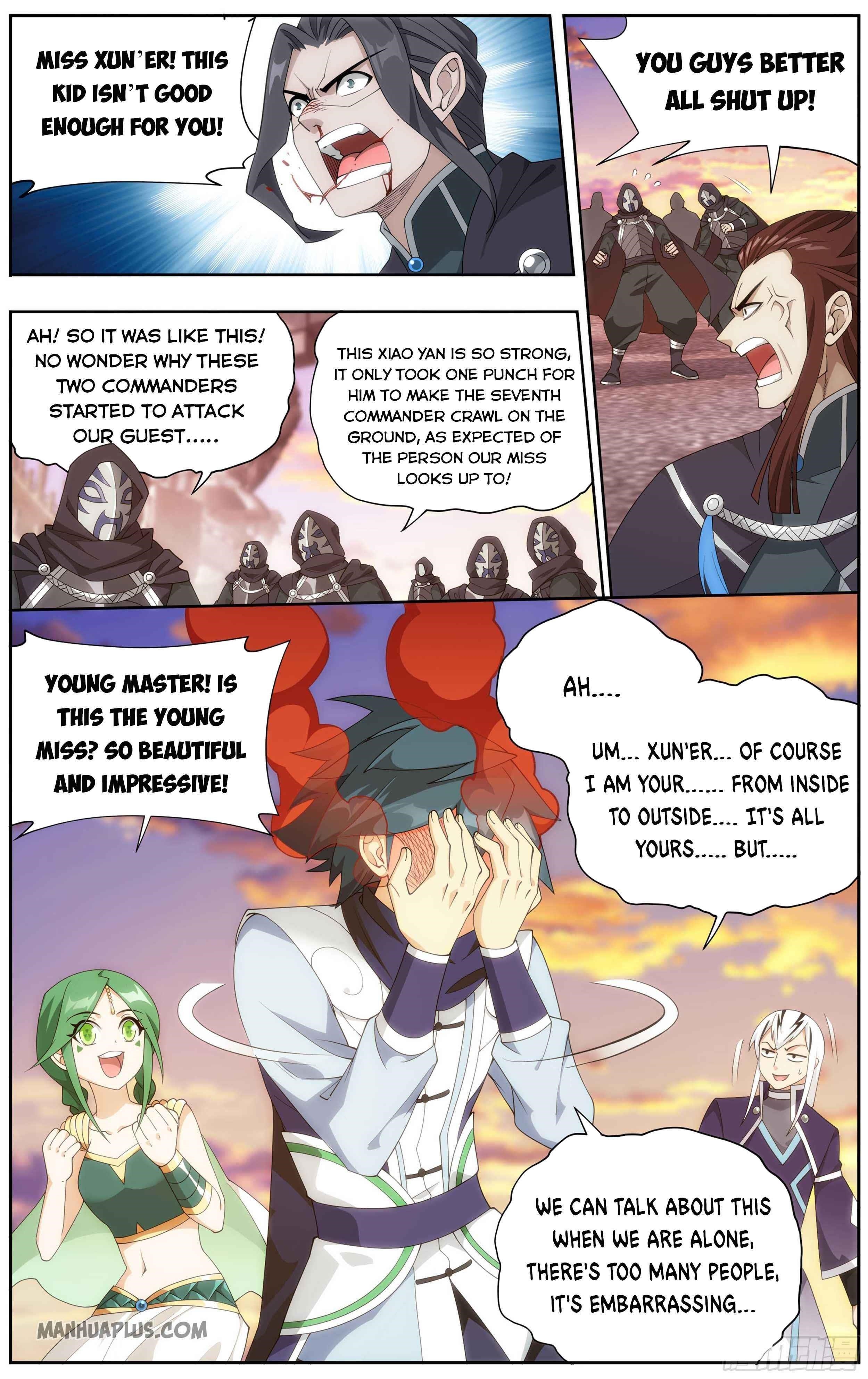 BATTLE THROUGH THE HEAVENS Chapter 337 - Page 3 in English