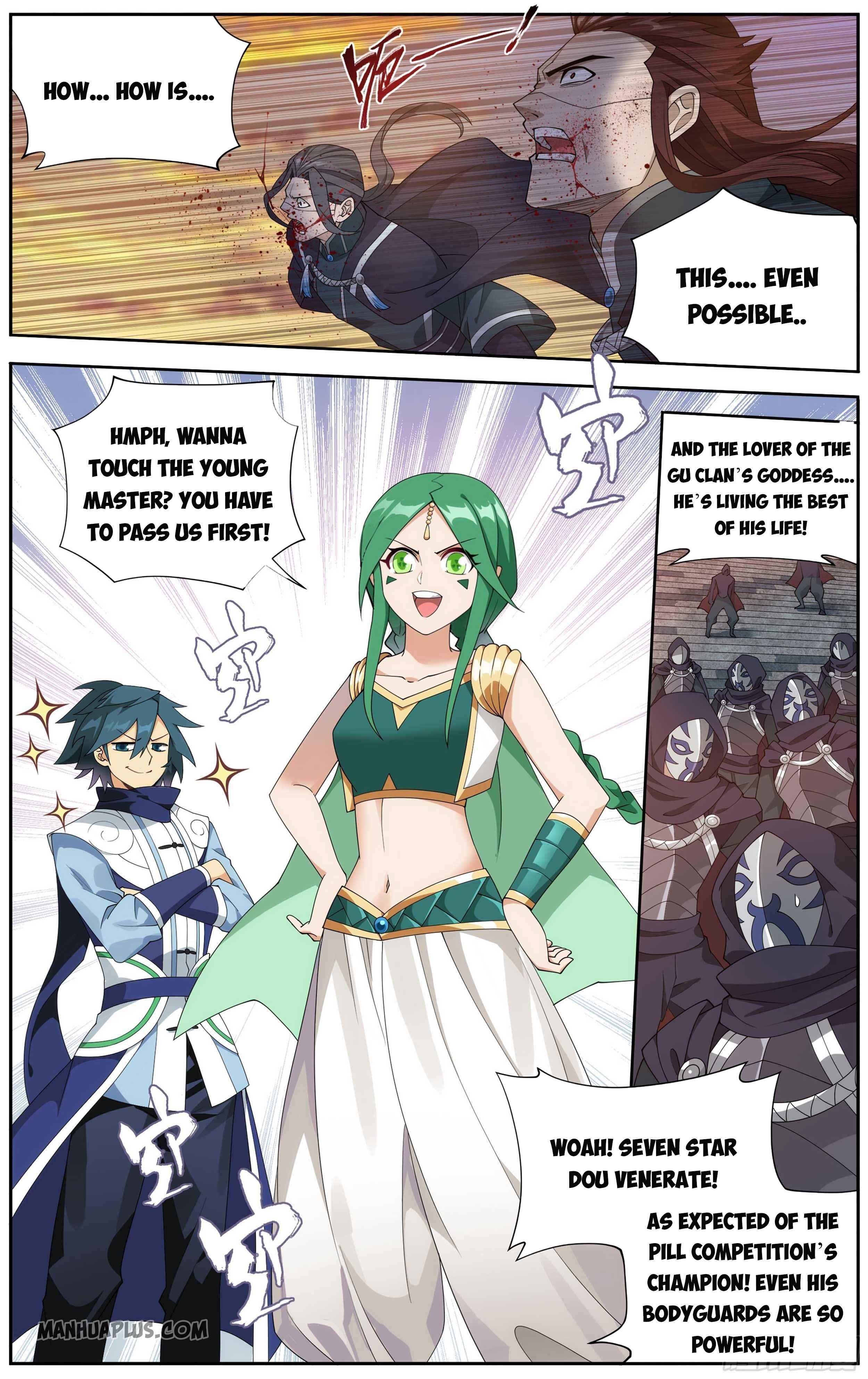 BATTLE THROUGH THE HEAVENS Chapter 337 - Page 8 in English