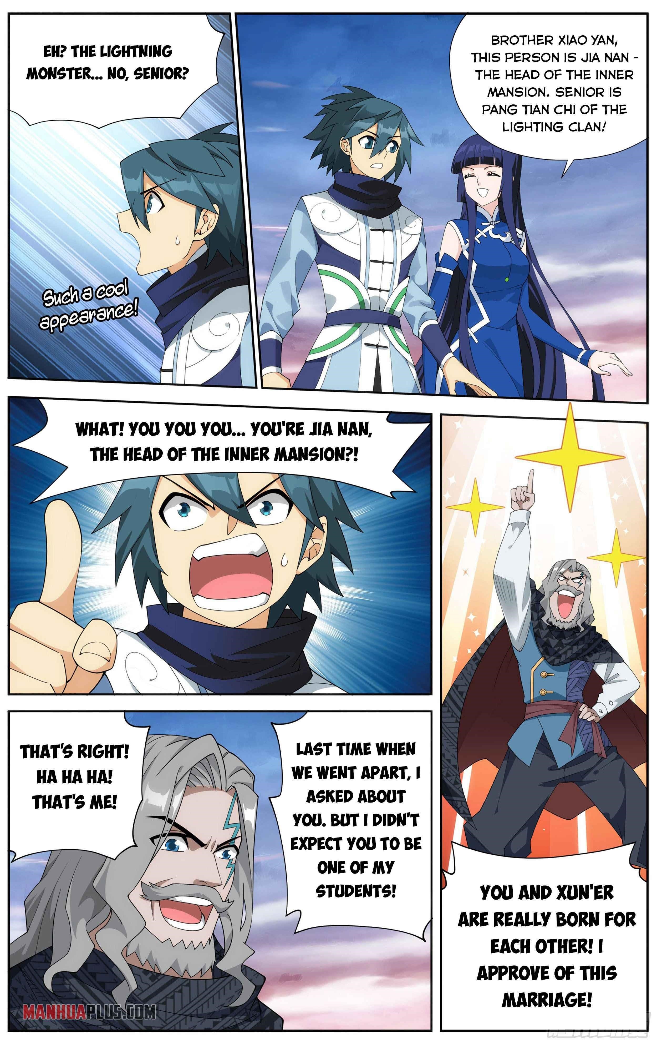 BATTLE THROUGH THE HEAVENS Chapter 340 - Page 4 in English