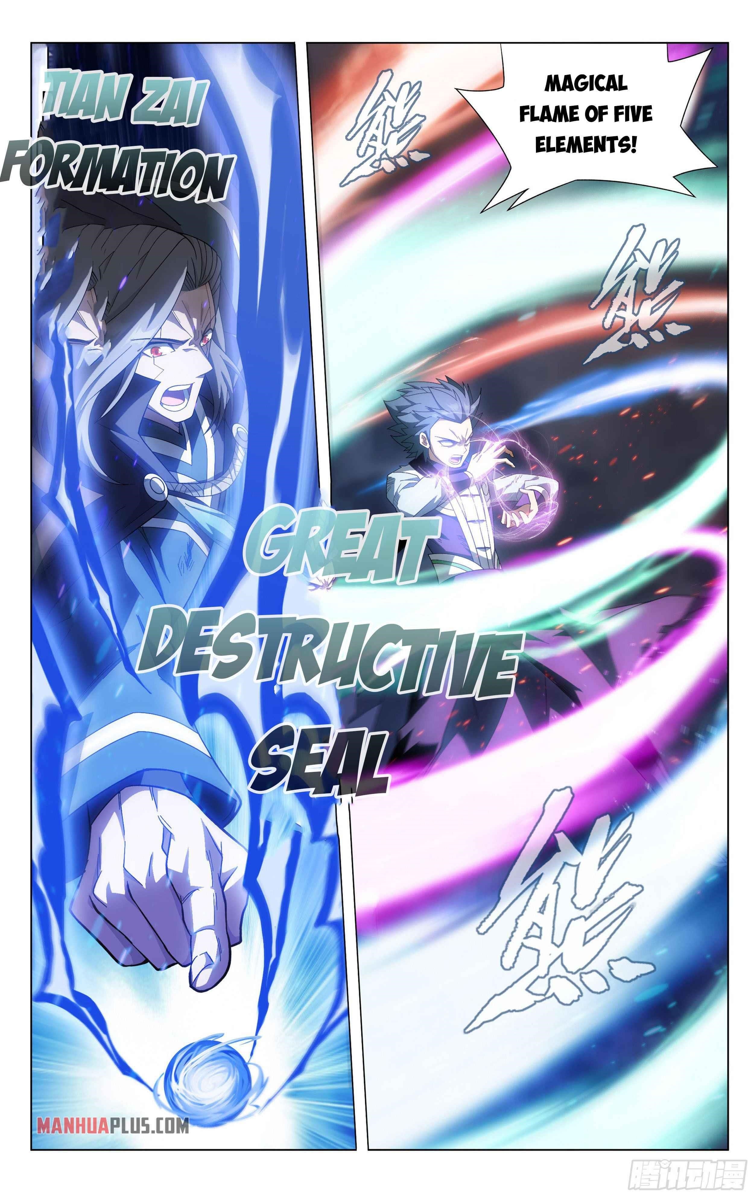 BATTLE THROUGH THE HEAVENS Chapter 341 - Page 21 in English