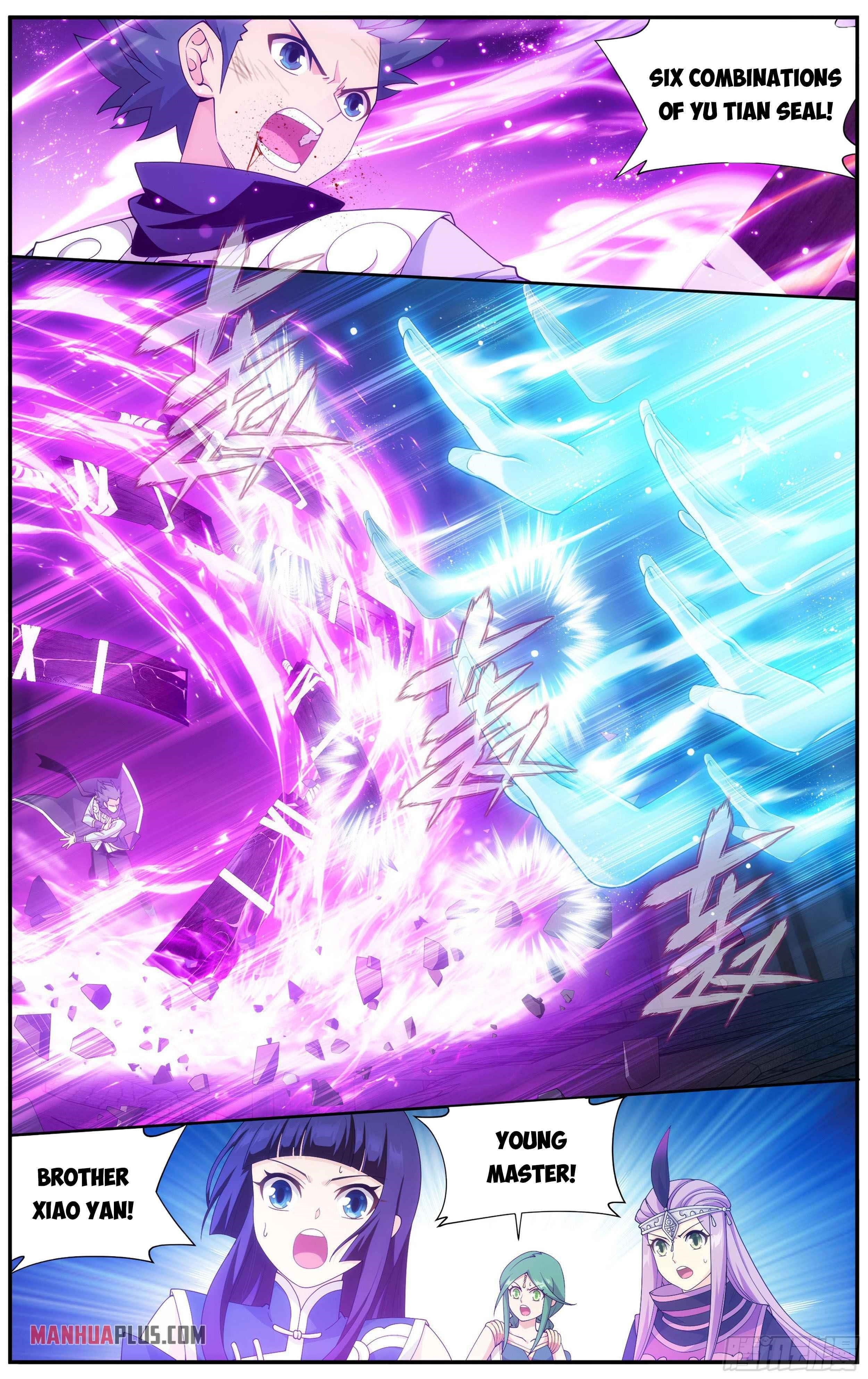BATTLE THROUGH THE HEAVENS Chapter 341 - Page 4 in English