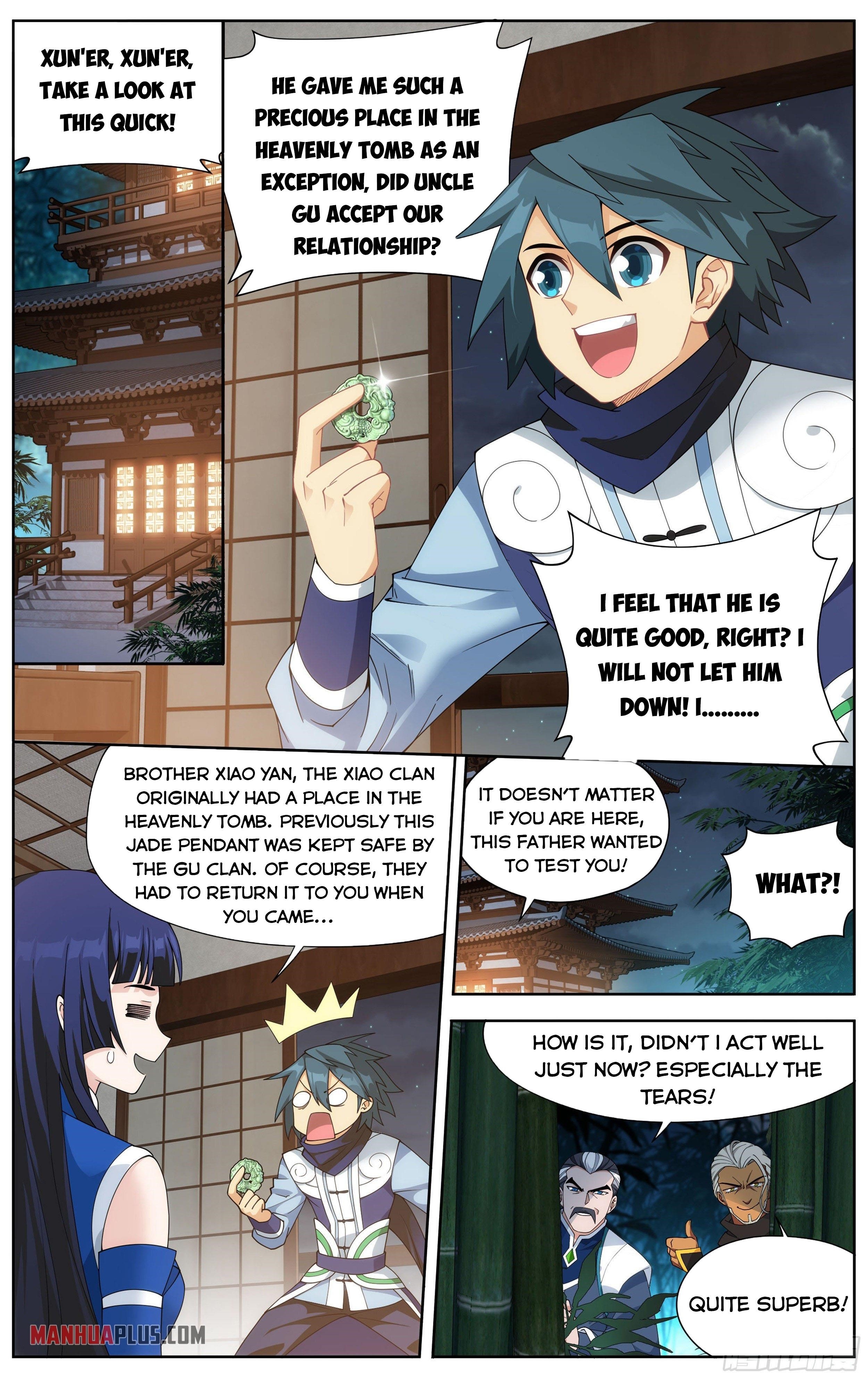 BATTLE THROUGH THE HEAVENS Chapter 343 - Page 15 in English