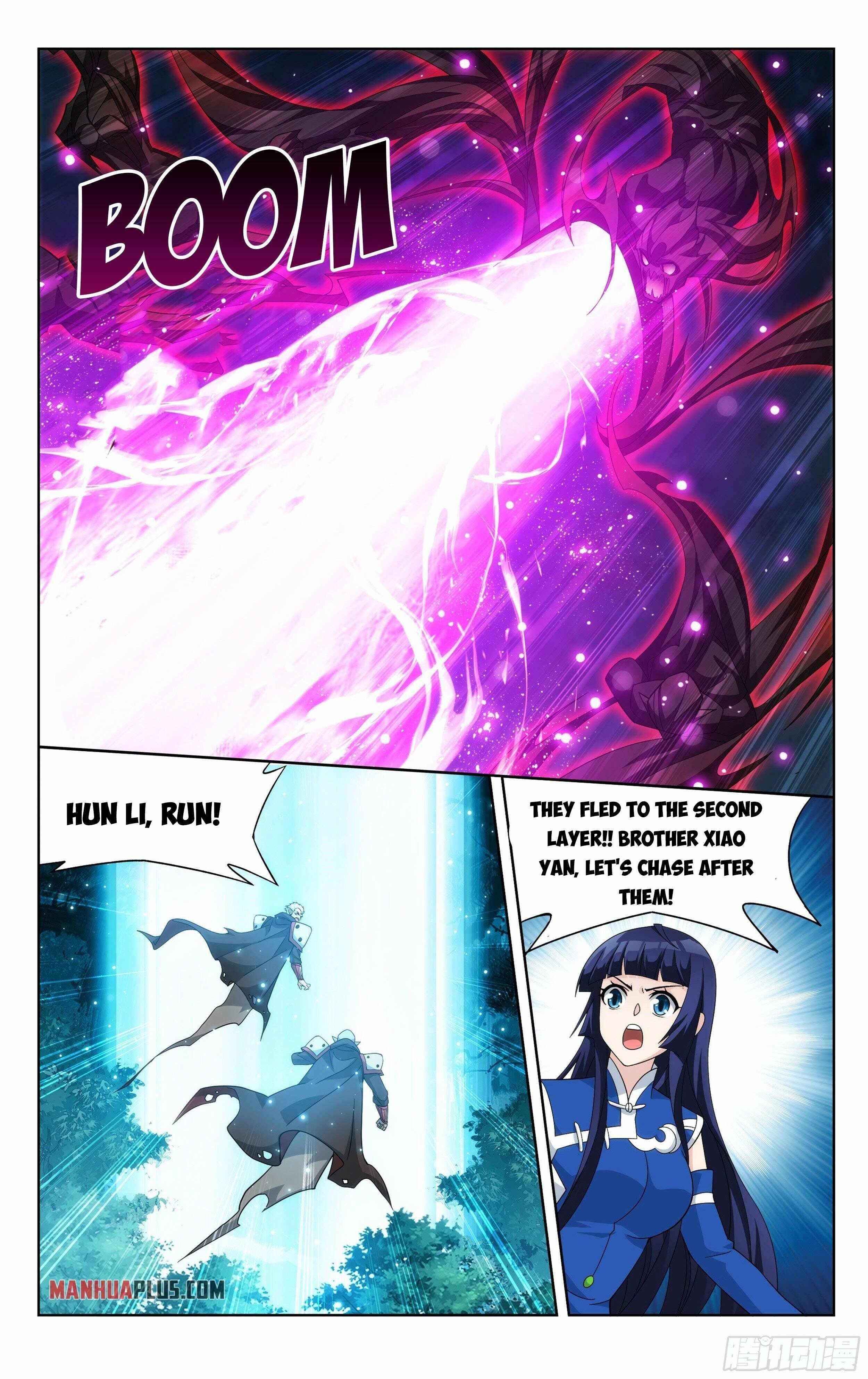 BATTLE THROUGH THE HEAVENS Chapter 345 - Page 4 in English