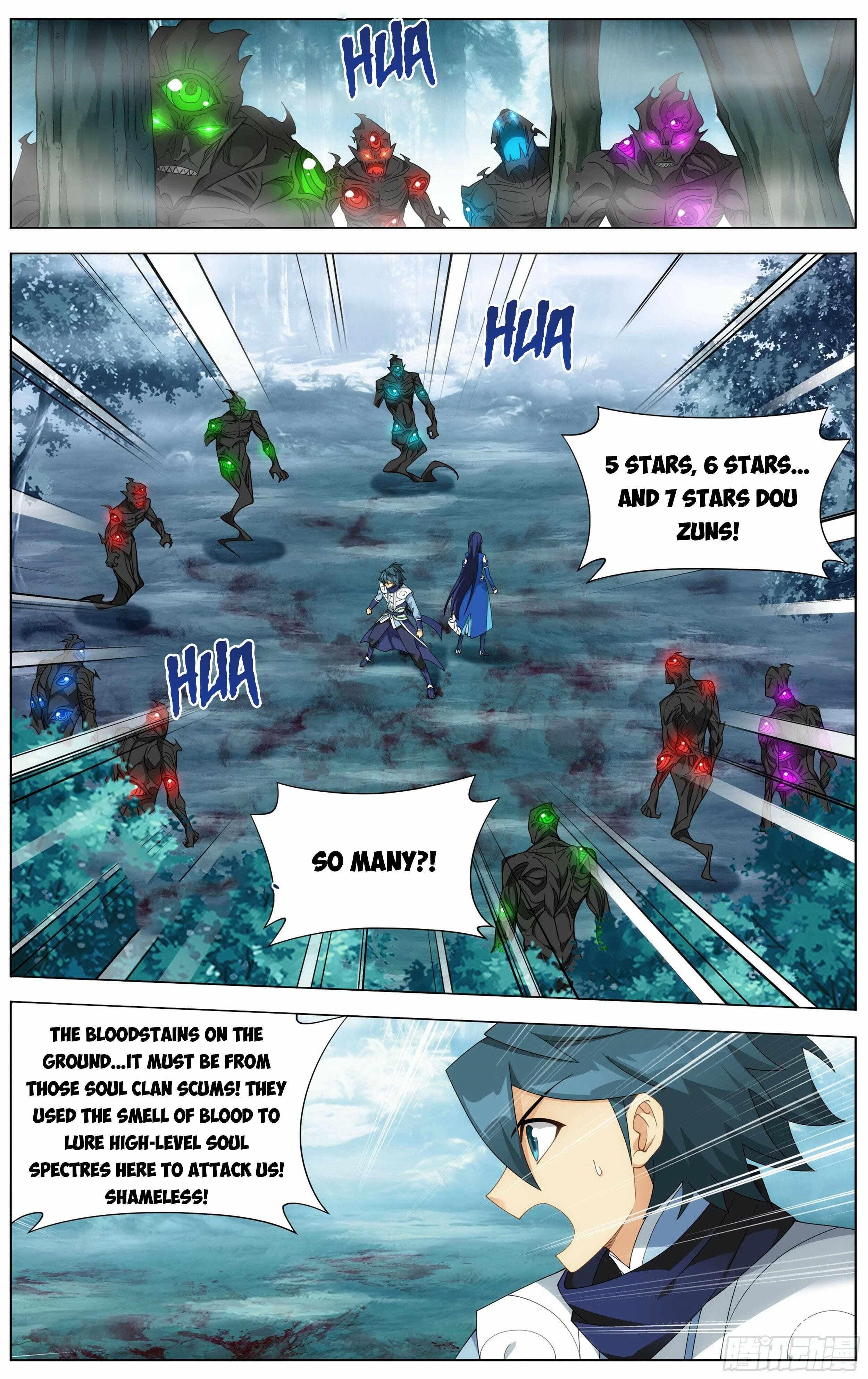 BATTLE THROUGH THE HEAVENS Chapter 345 - Page 8 in English