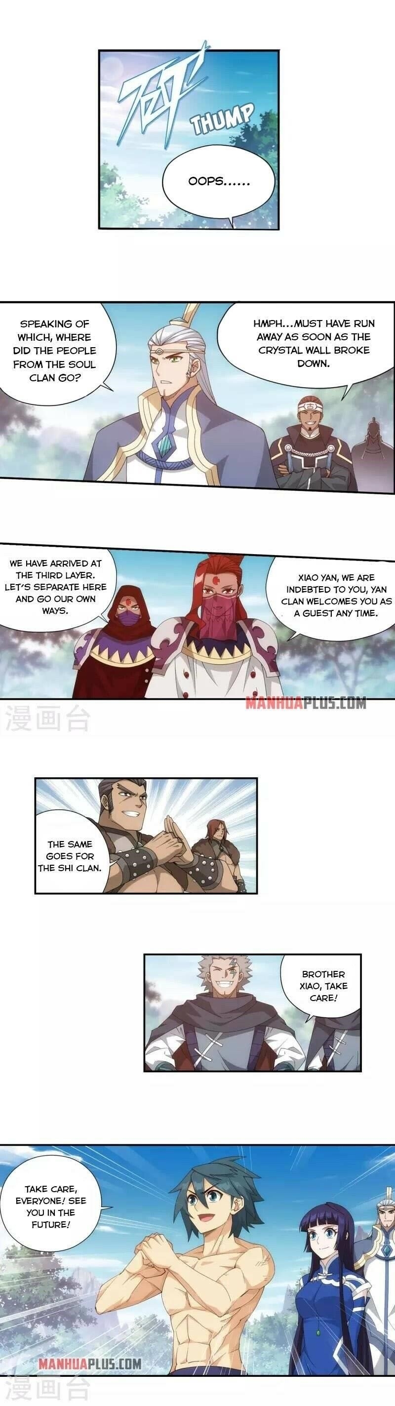 BATTLE THROUGH THE HEAVENS Chapter 348 - Page 10 in English