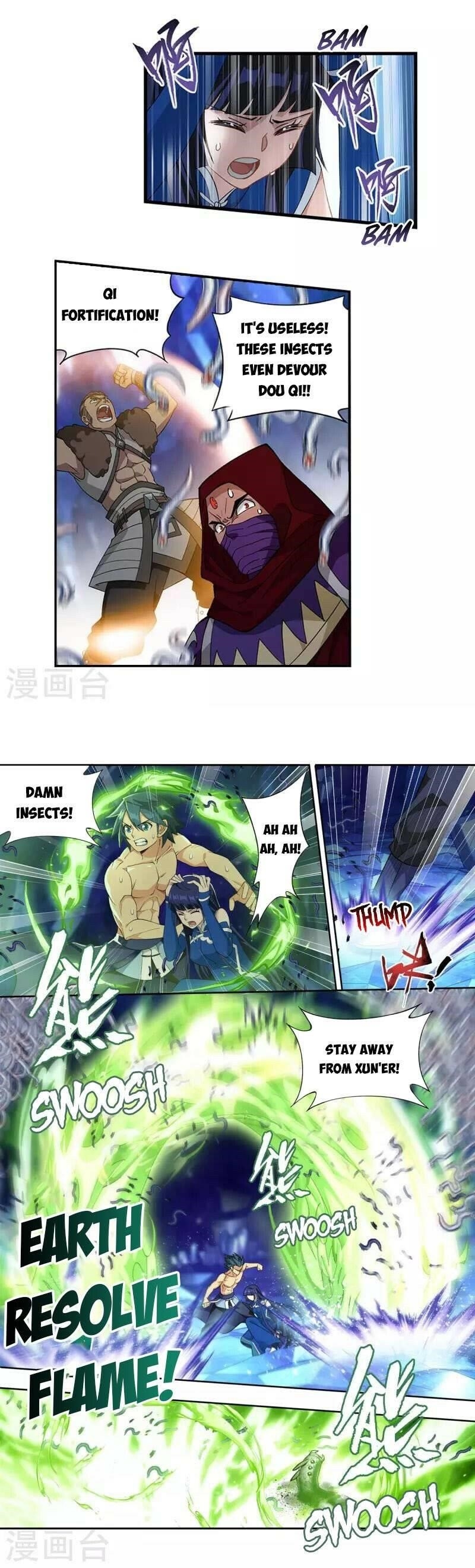 BATTLE THROUGH THE HEAVENS Chapter 348 - Page 3 in English