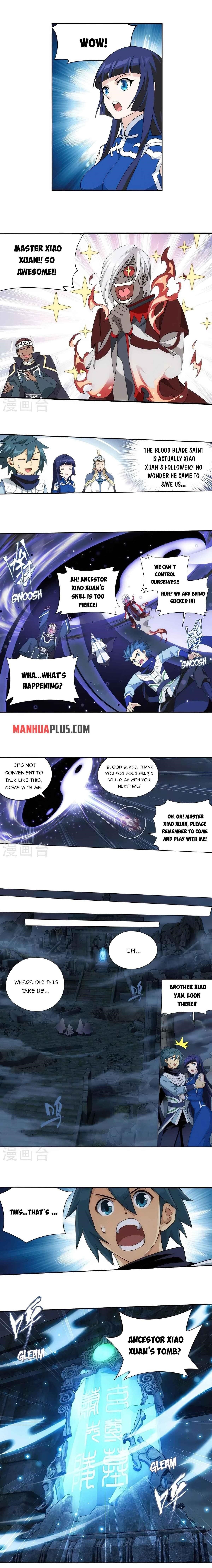 BATTLE THROUGH THE HEAVENS Chapter 350 - Page 6 in English
