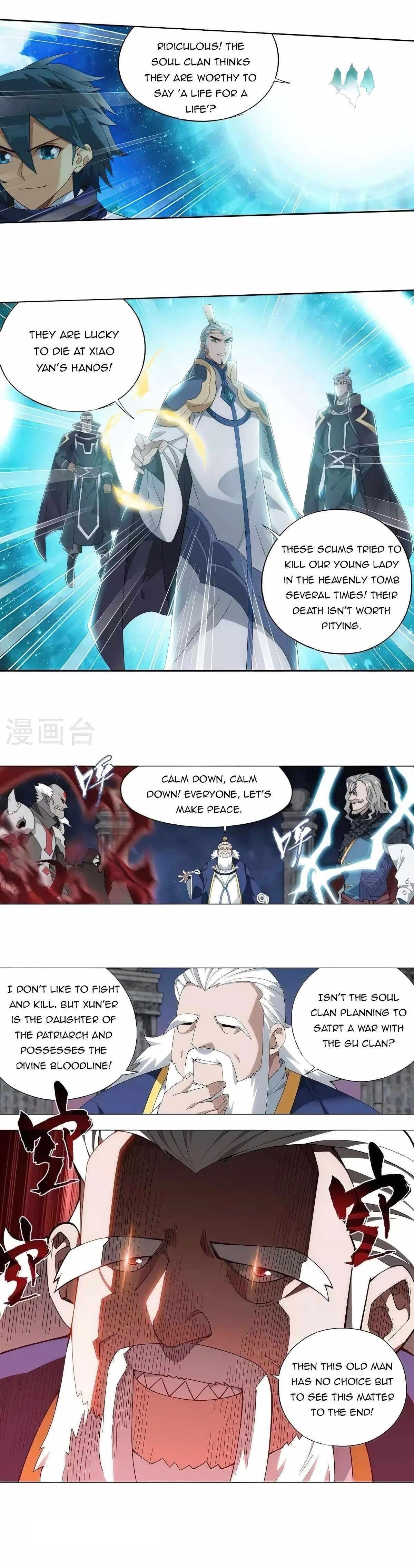 BATTLE THROUGH THE HEAVENS Chapter 355 - Page 15 in English