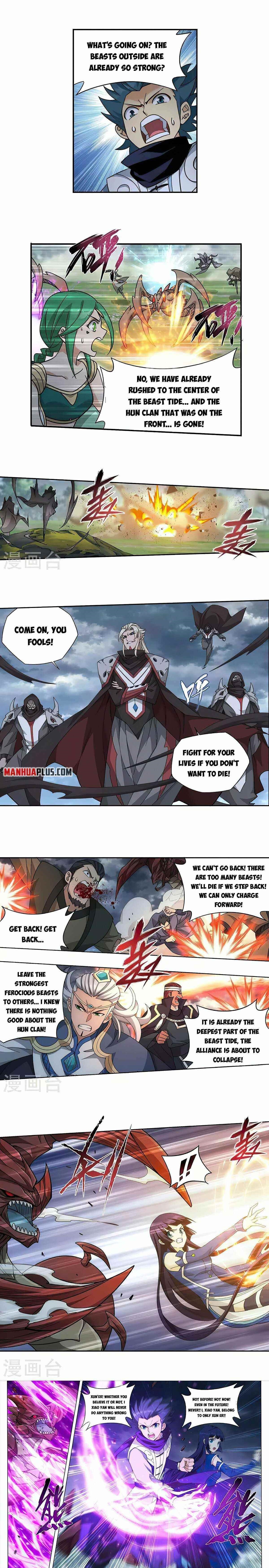 BATTLE THROUGH THE HEAVENS Chapter 369 - Page 8 in English