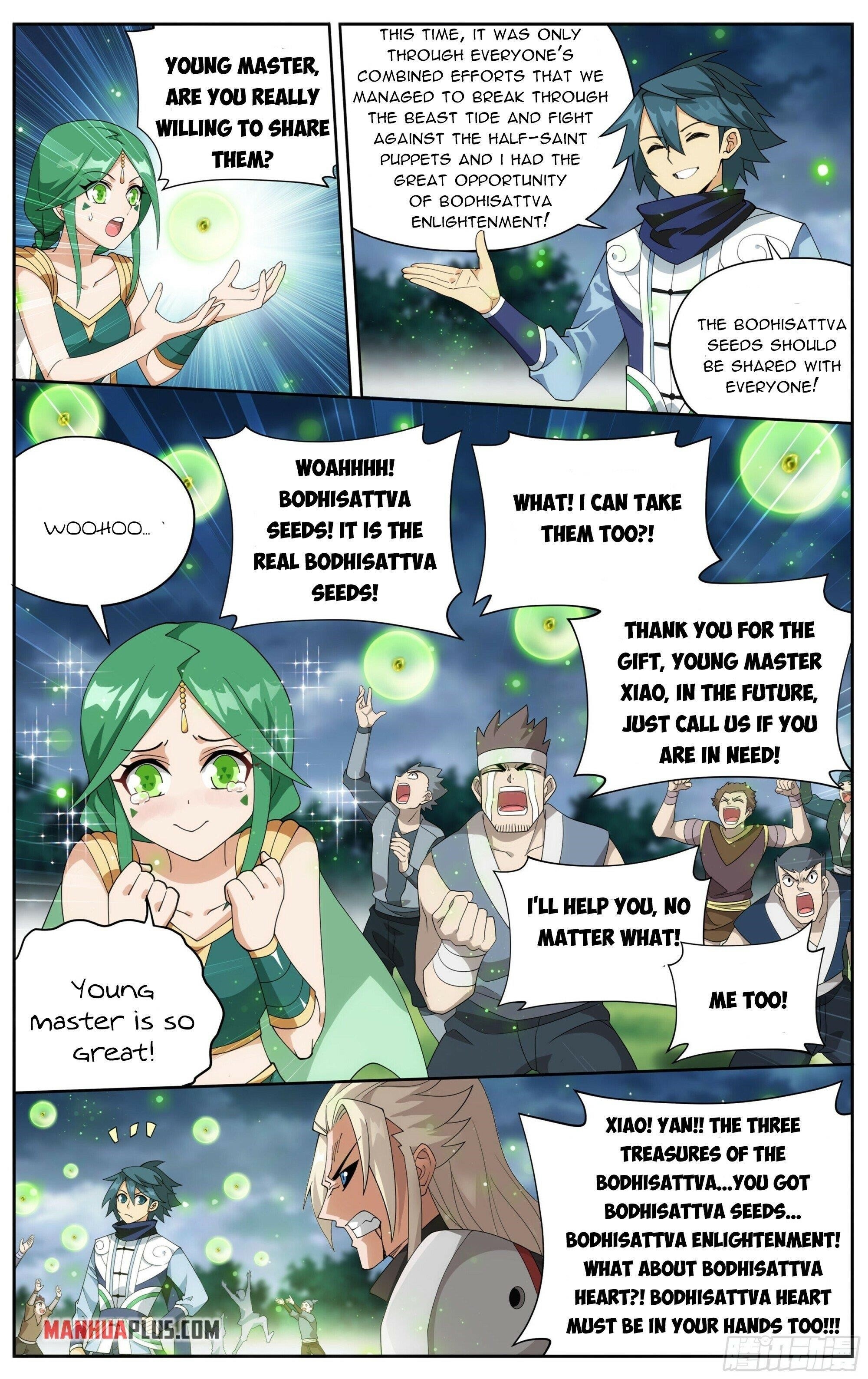 BATTLE THROUGH THE HEAVENS Chapter 375 - Page 4 in English