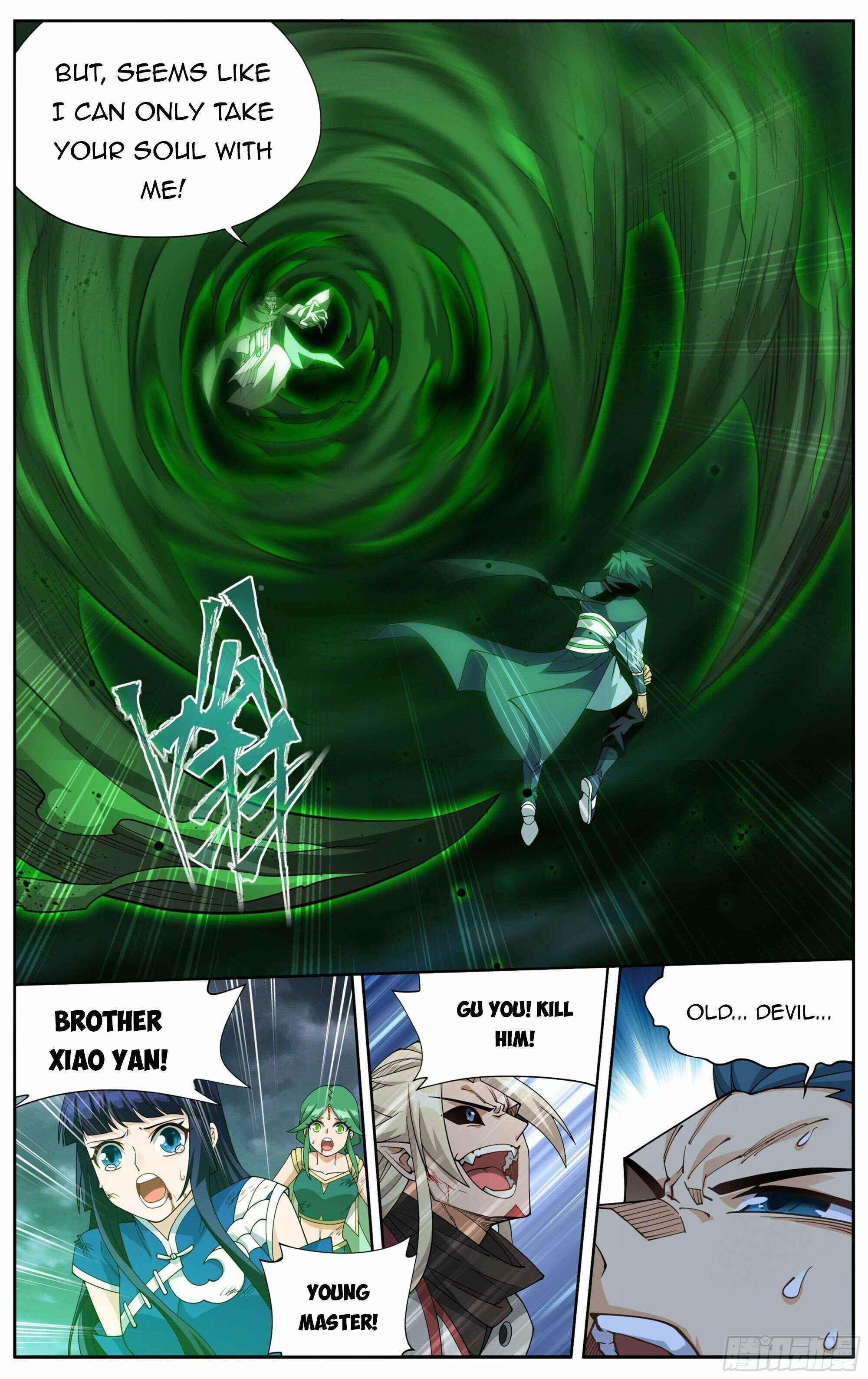 BATTLE THROUGH THE HEAVENS Chapter 376 - Page 10 in English