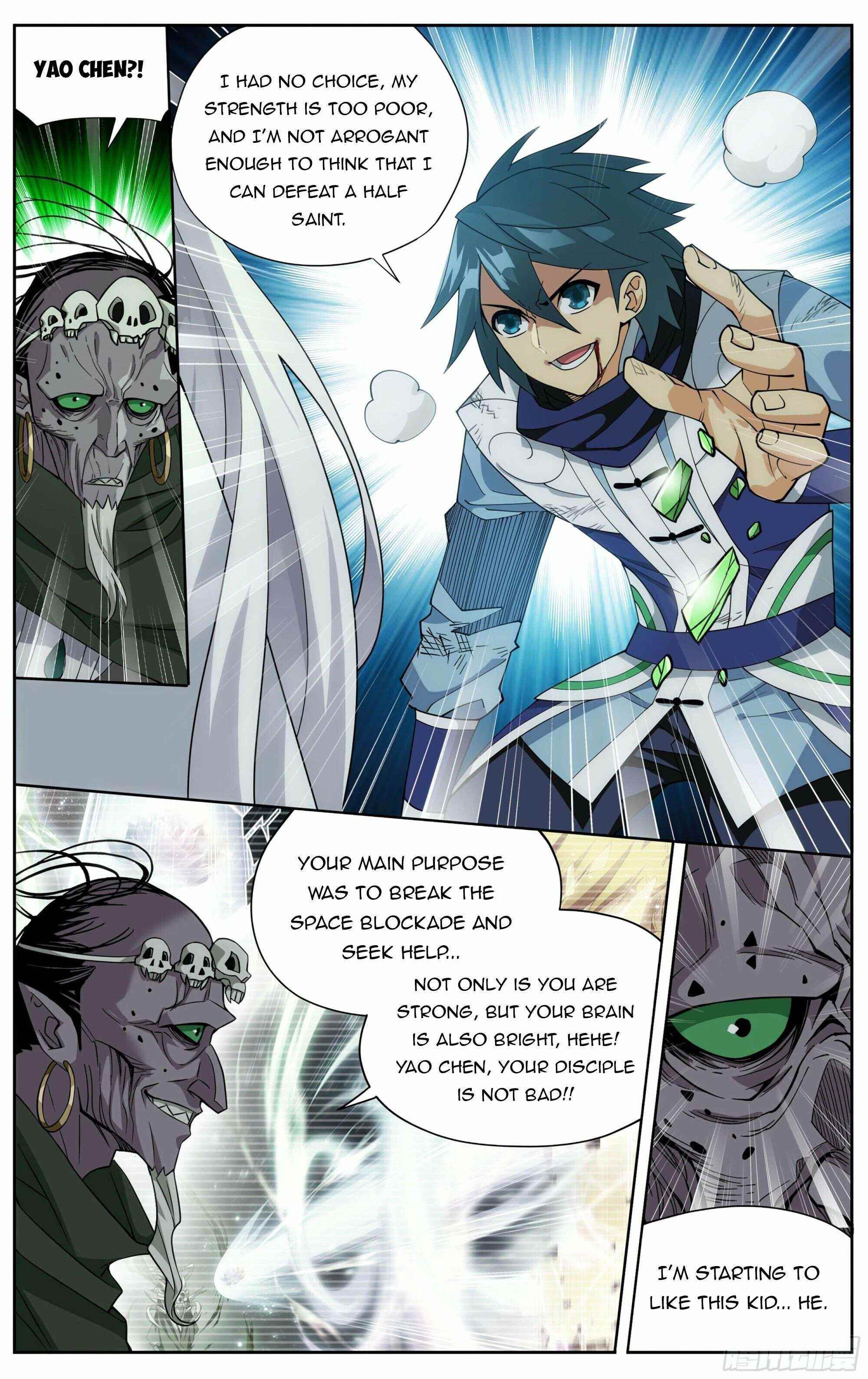 BATTLE THROUGH THE HEAVENS Chapter 376 - Page 12 in English