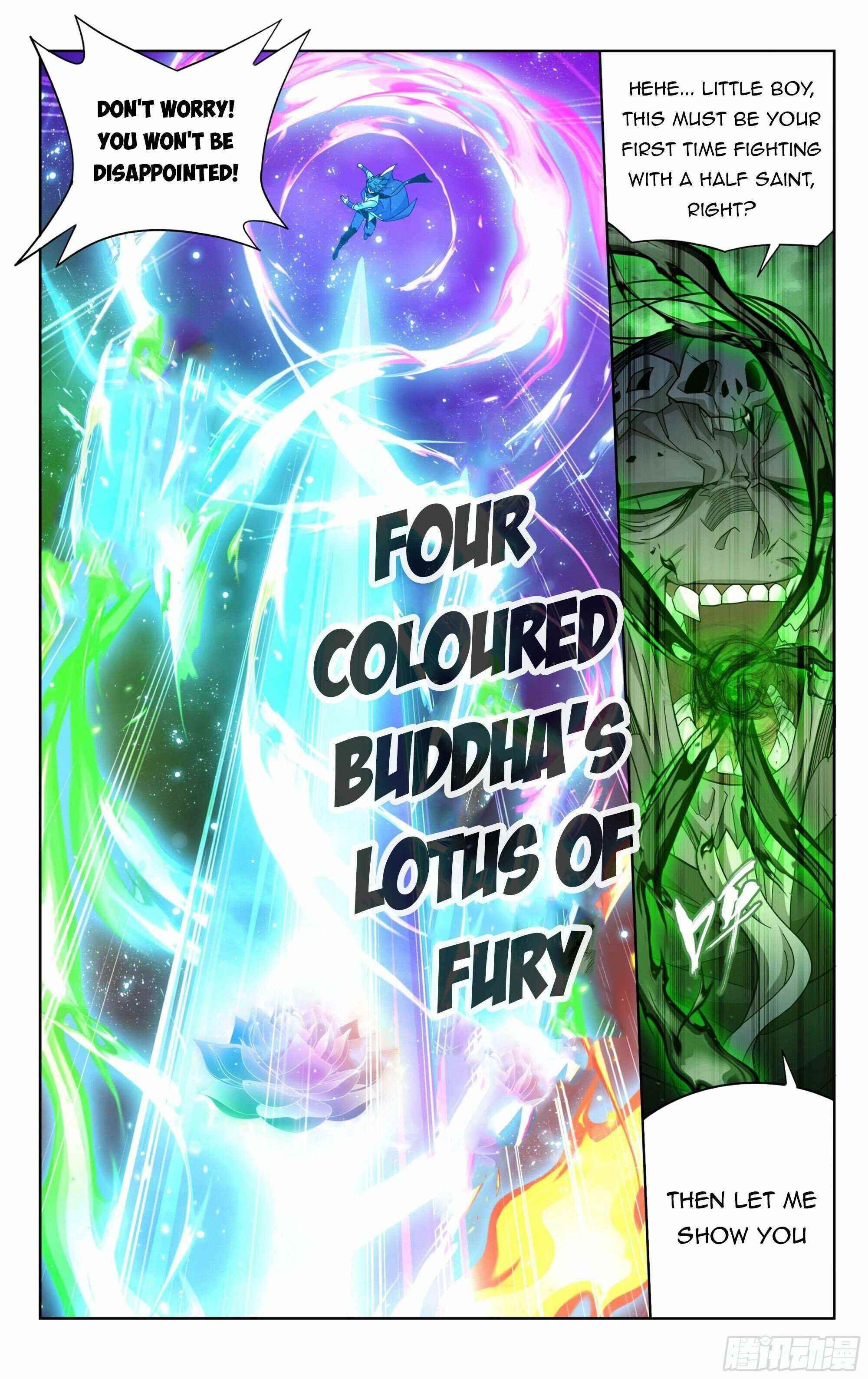 BATTLE THROUGH THE HEAVENS Chapter 376 - Page 3 in English