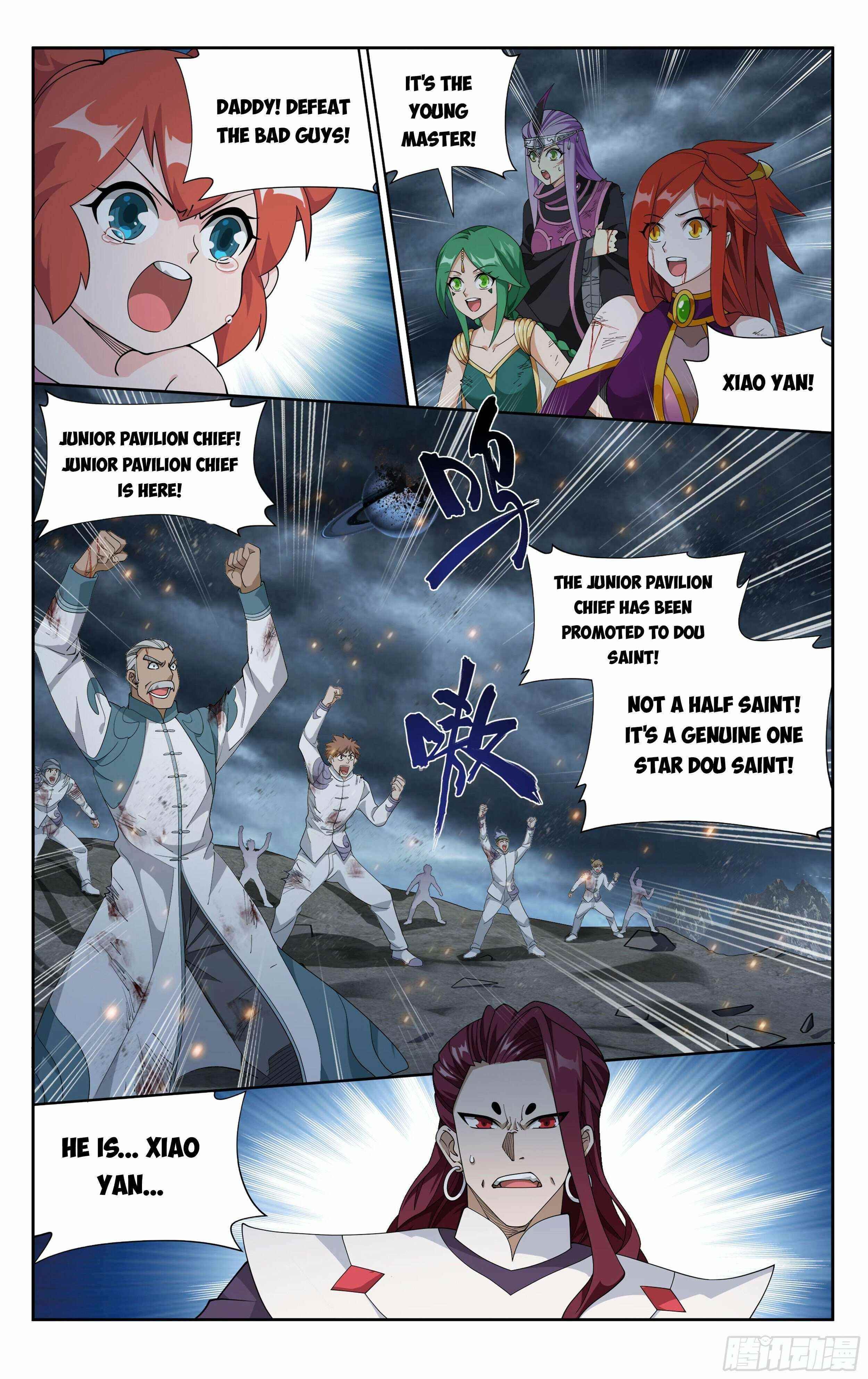 BATTLE THROUGH THE HEAVENS Chapter 379 - Page 19 in English
