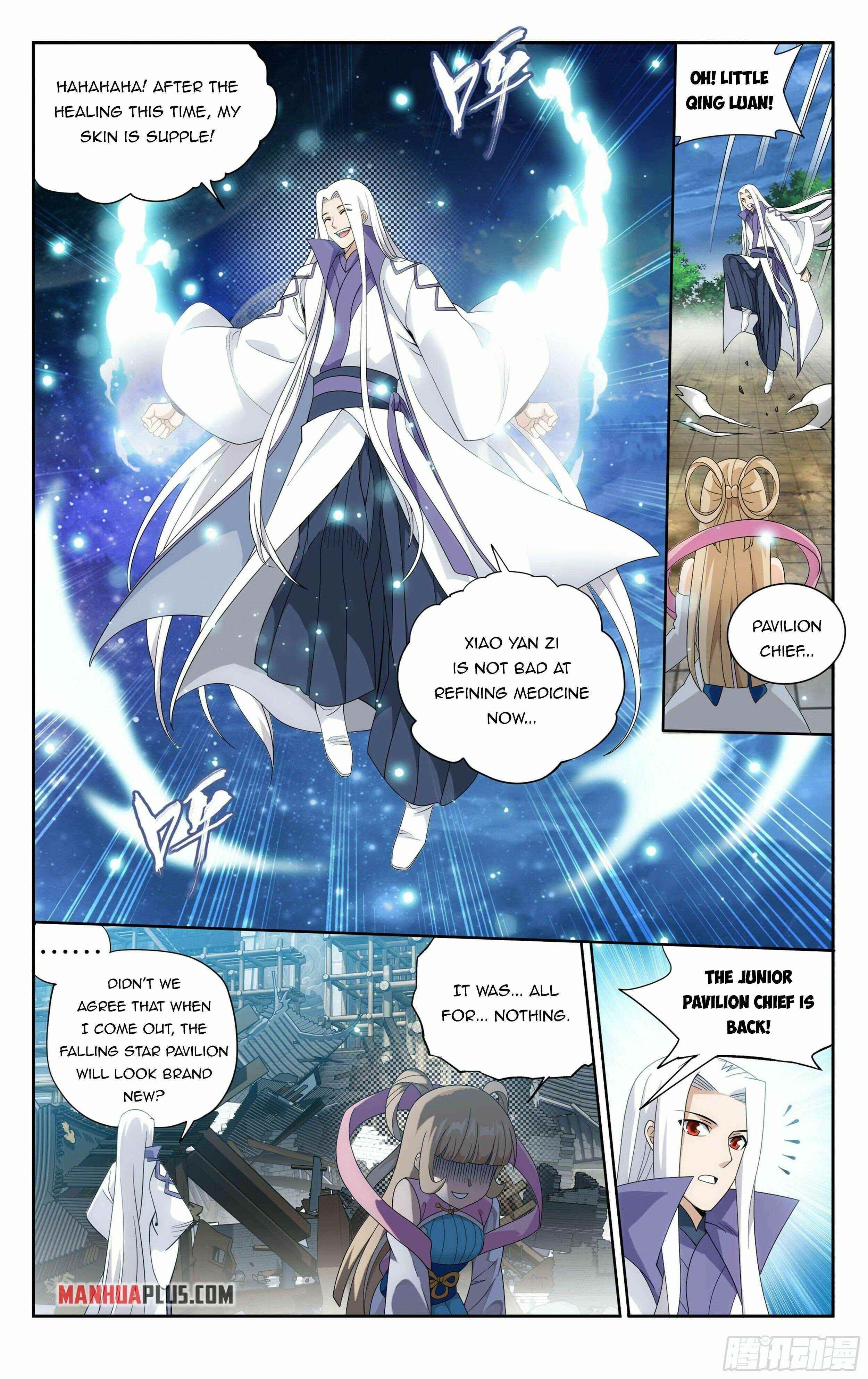BATTLE THROUGH THE HEAVENS Chapter 381 - Page 5 in English