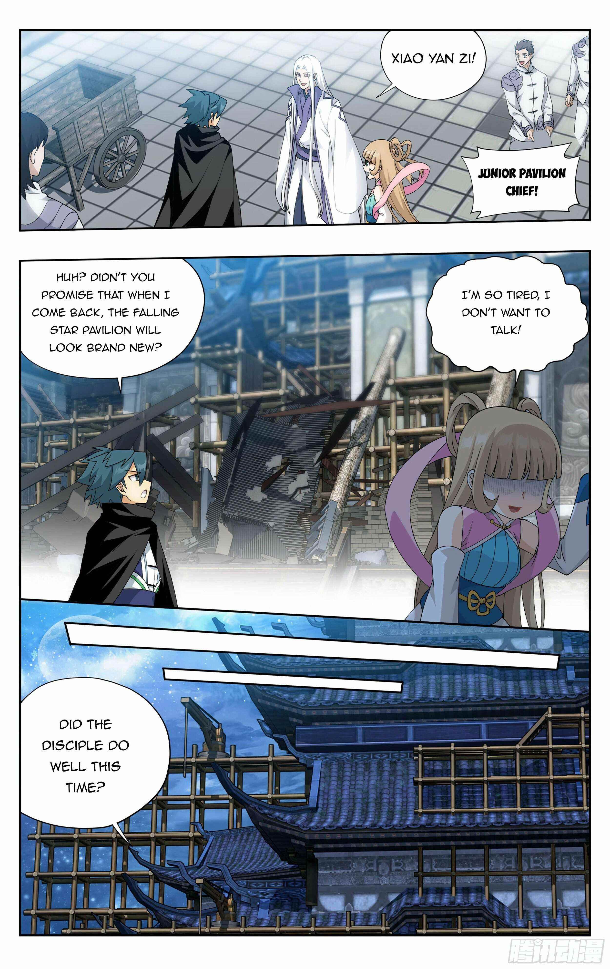 BATTLE THROUGH THE HEAVENS Chapter 381 - Page 7 in English