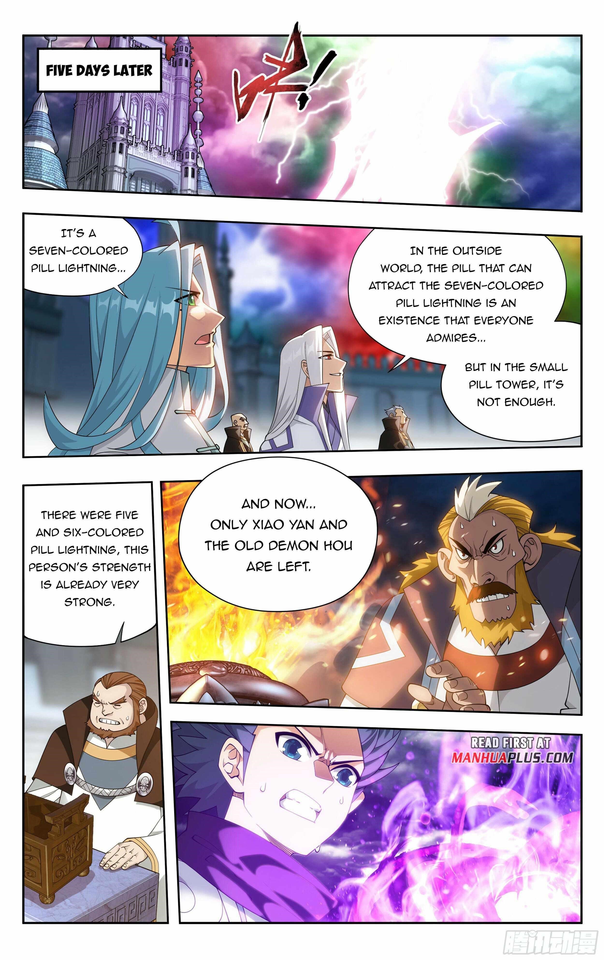 BATTLE THROUGH THE HEAVENS Chapter 383 - Page 10 in English
