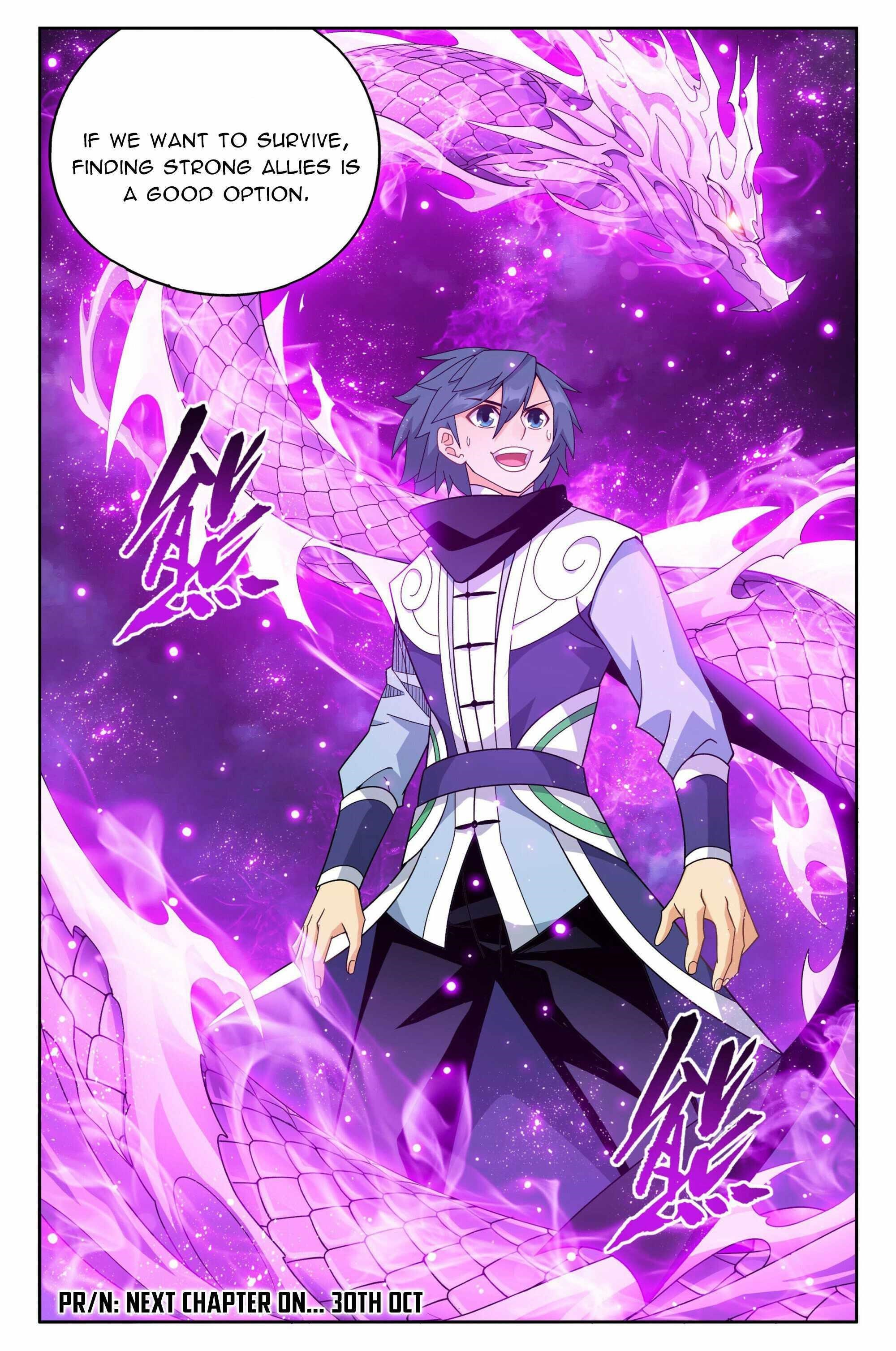 BATTLE THROUGH THE HEAVENS Chapter 383 - Page 22 in English