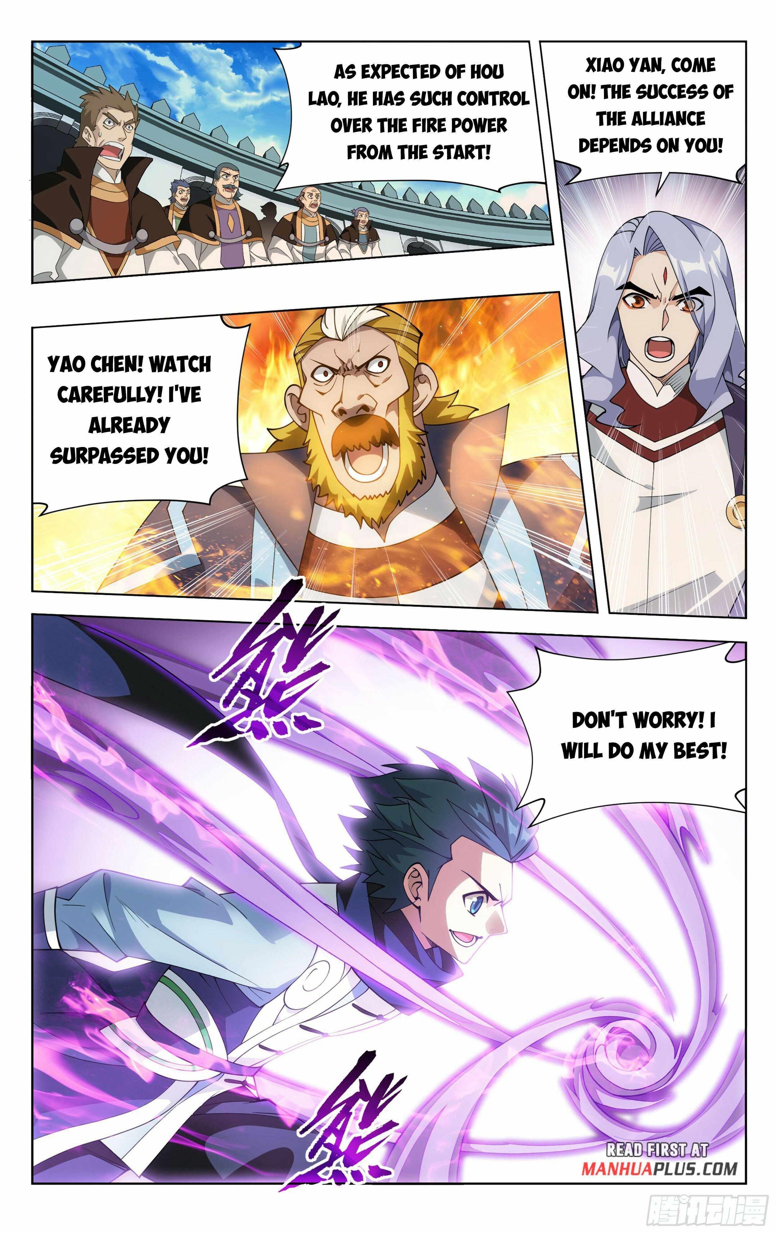 BATTLE THROUGH THE HEAVENS Chapter 383 - Page 3 in English